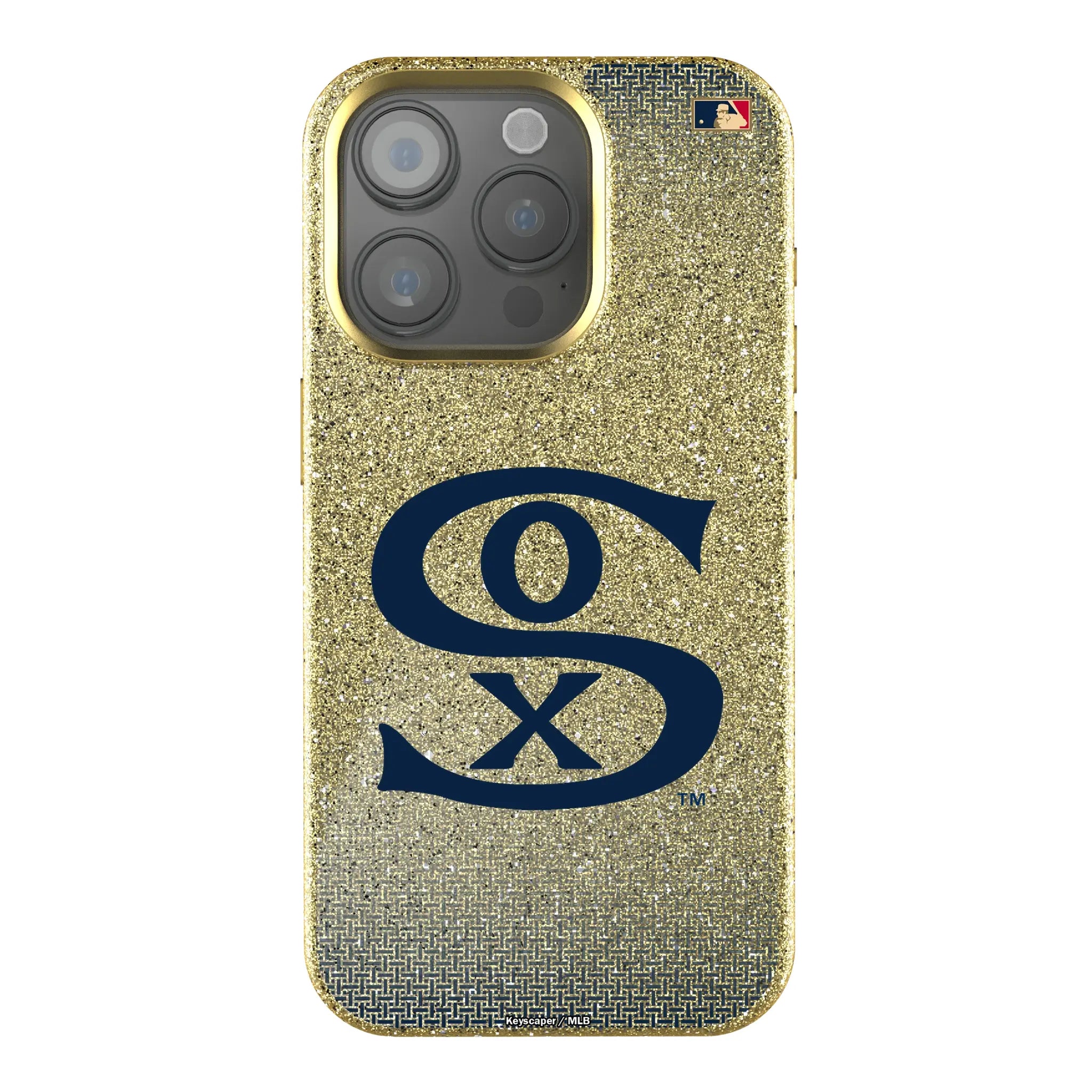 Chicago White Sox Road 1919-1921 - Cooperstown Collection Linen Bling Phone Case for Apple iPhone