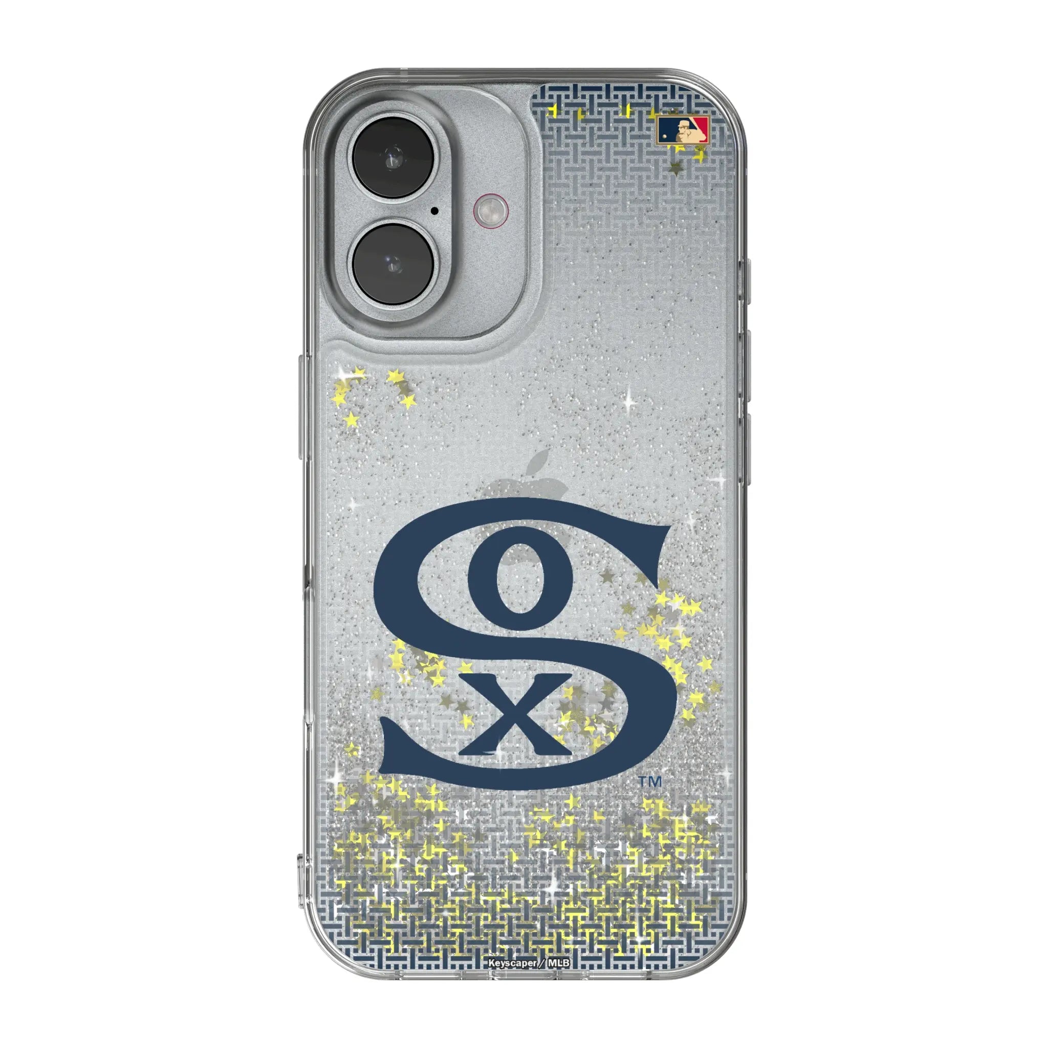 Chicago White Sox Road 1919-1921 - Cooperstown Collection Linen Glitter Phone Case
