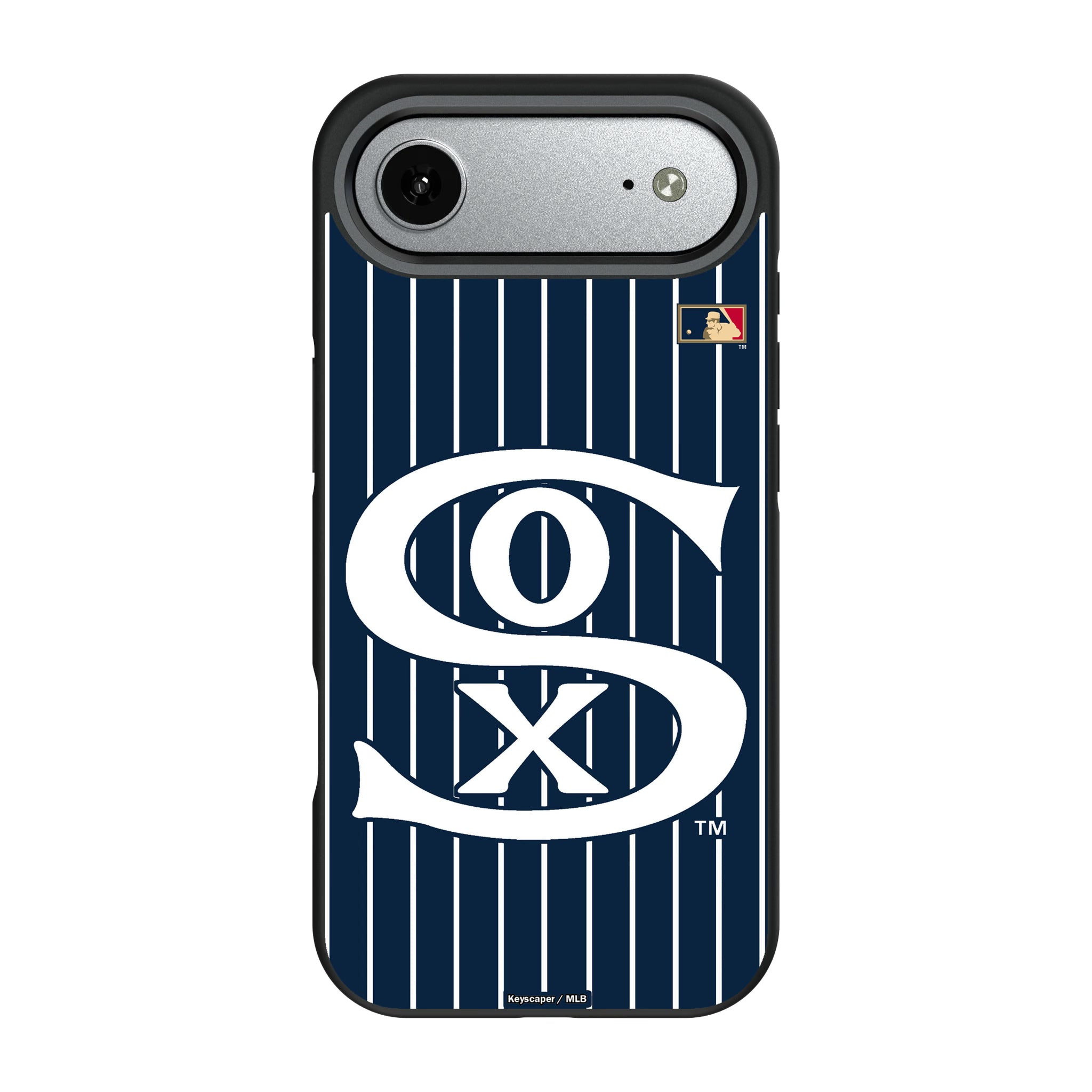 Chicago White Sox Road 1919-1921 - Cooperstown Collection Pinstripe Bump Phone Case - Sports Gifts, Sports Memorabilia, Sports Collectibles, Fan Shop