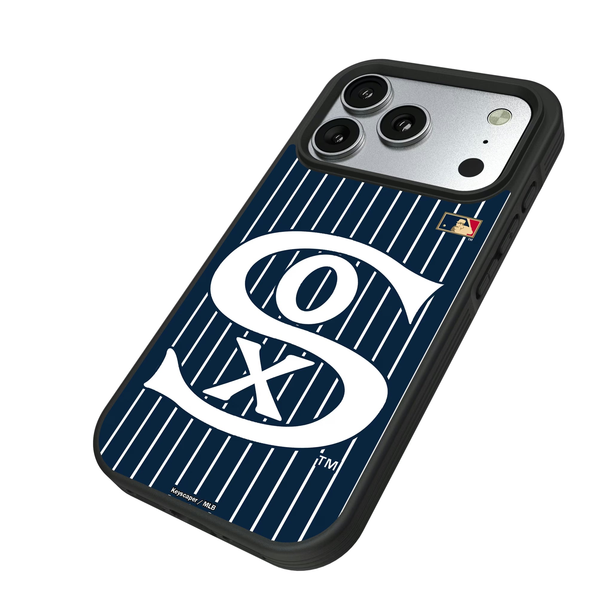 Chicago White Sox Road 1919-1921 - Cooperstown Collection Pinstripe Bump Phone Case - Sports Gifts, Sports Memorabilia, Sports Collectibles, Fan Shop