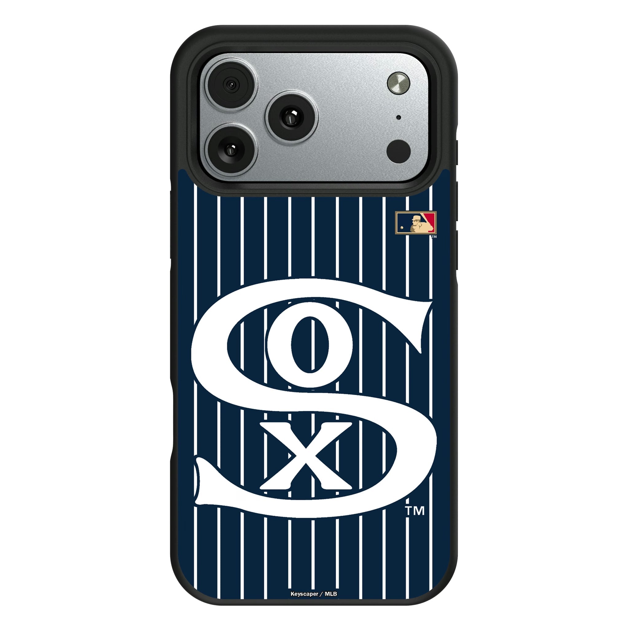Chicago White Sox Road 1919-1921 - Cooperstown Collection Pinstripe Bump Phone Case - Sports Gifts, Sports Memorabilia, Sports Collectibles, Fan Shop