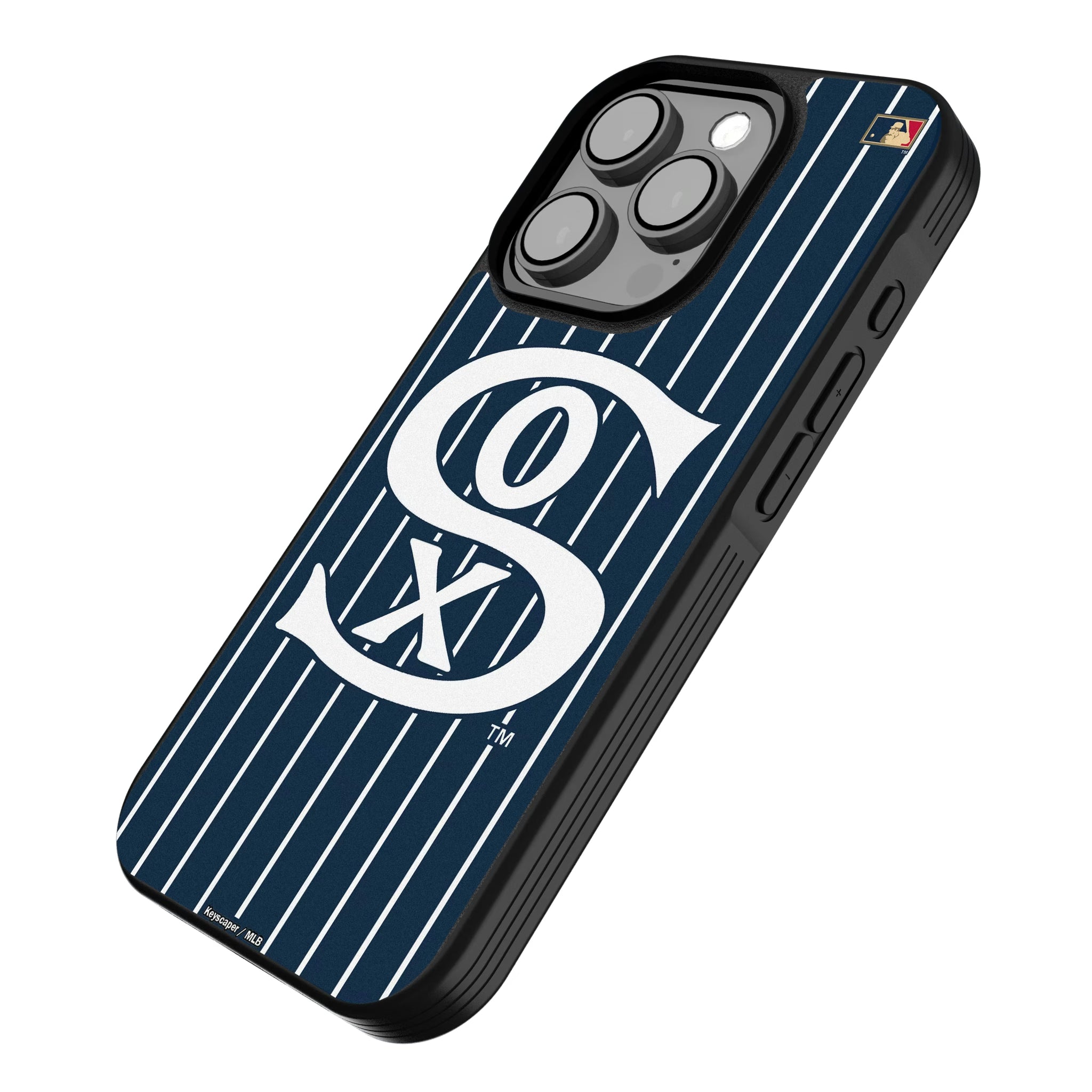 Chicago White Sox Road 1919-1921 - Cooperstown Collection Pinstripe Bump Phone Case - Sports Gifts, Sports Memorabilia, Sports Collectibles, Fan Shop