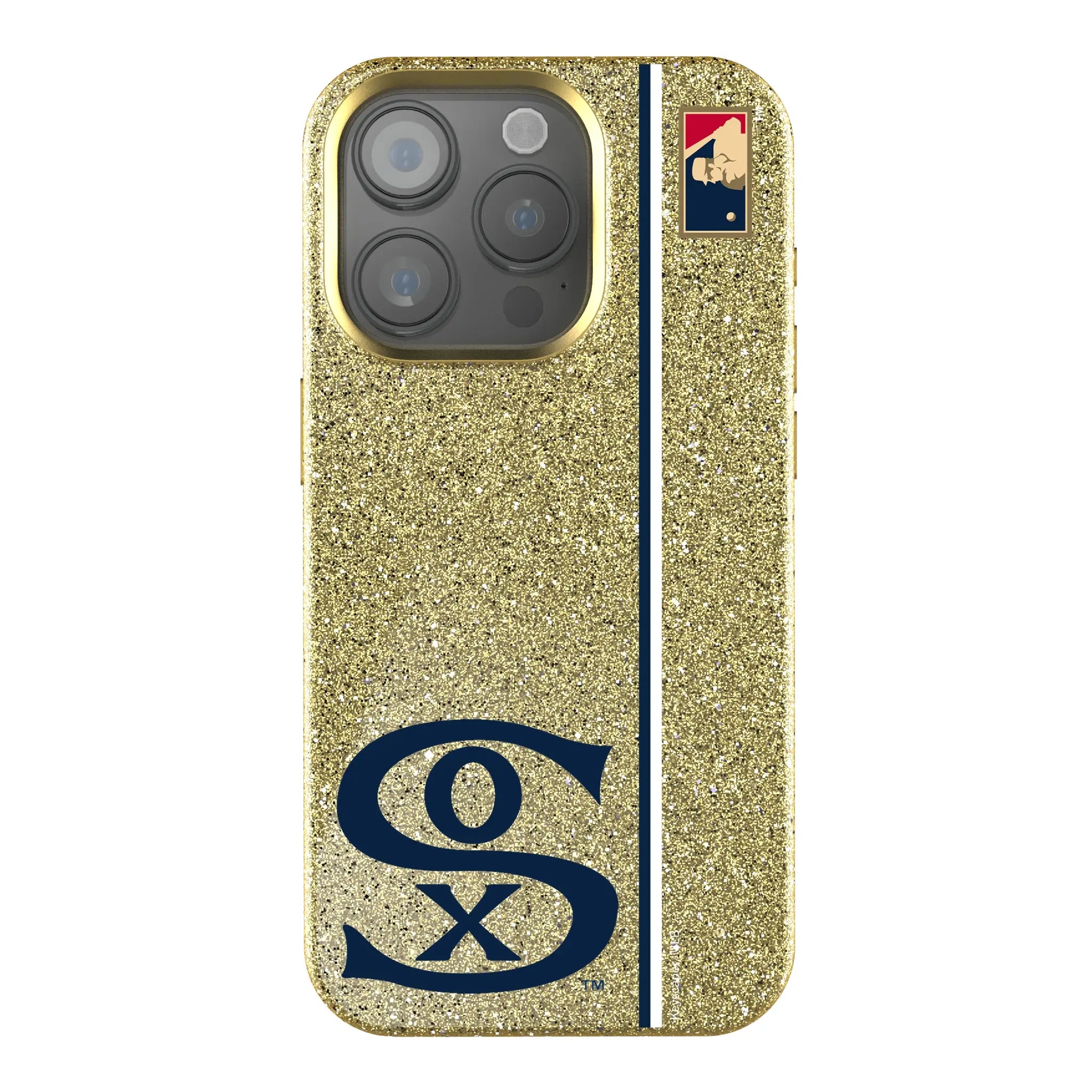 Chicago White Sox Road 1919-1921 - Cooperstown Collection Sidebar Bling Phone Case