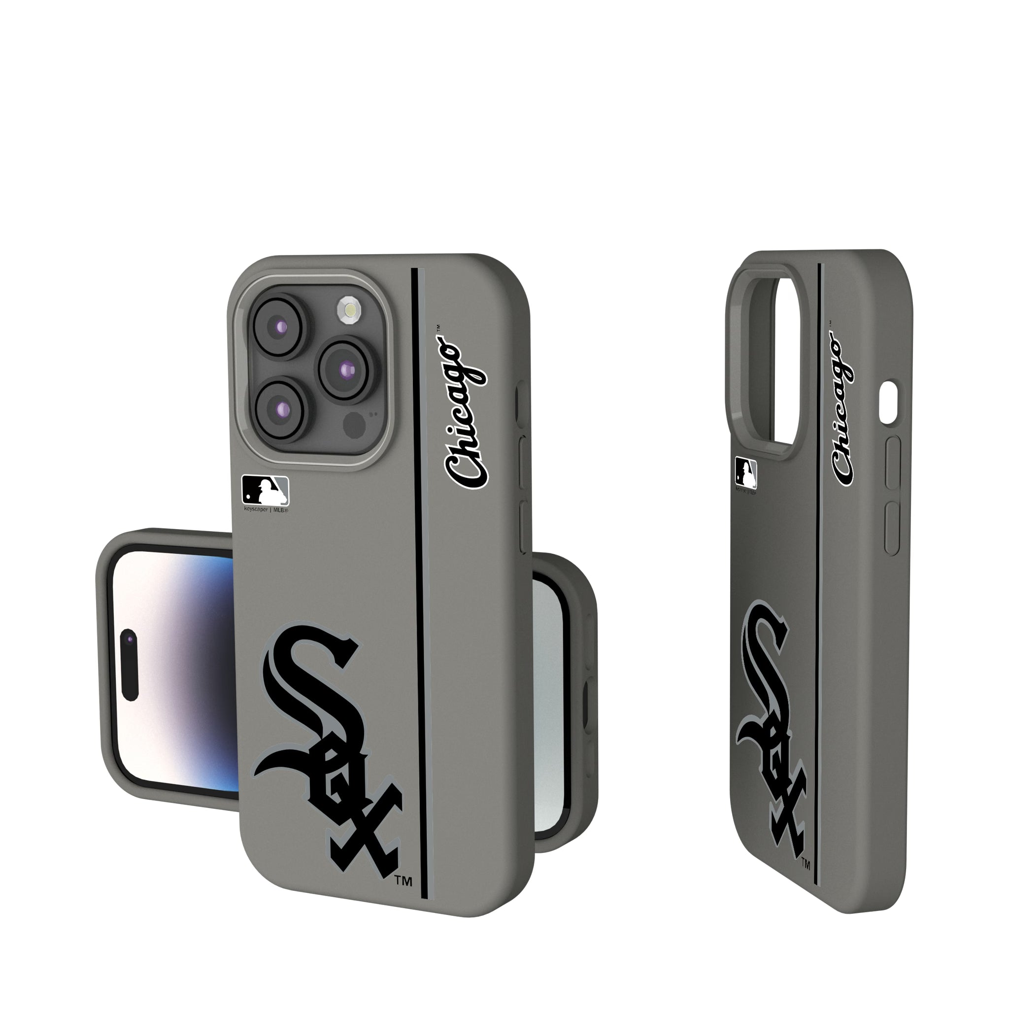 Chicago White Sox Sidebar Soft Touch Phone Case