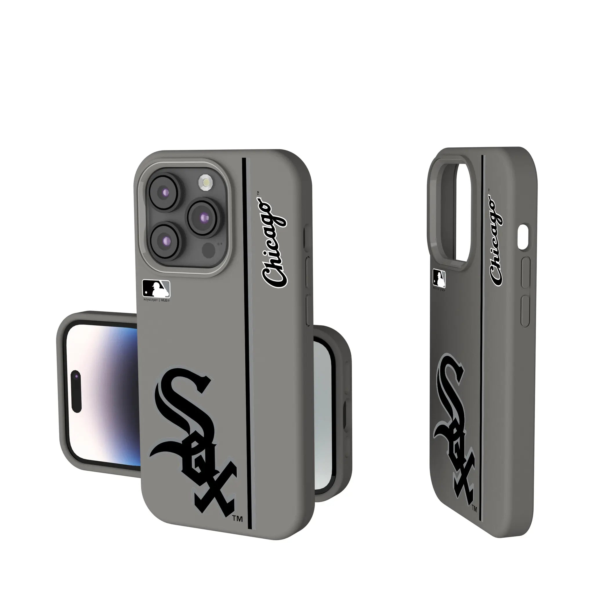 Chicago White Sox Sidebar Soft Touch Phone Case