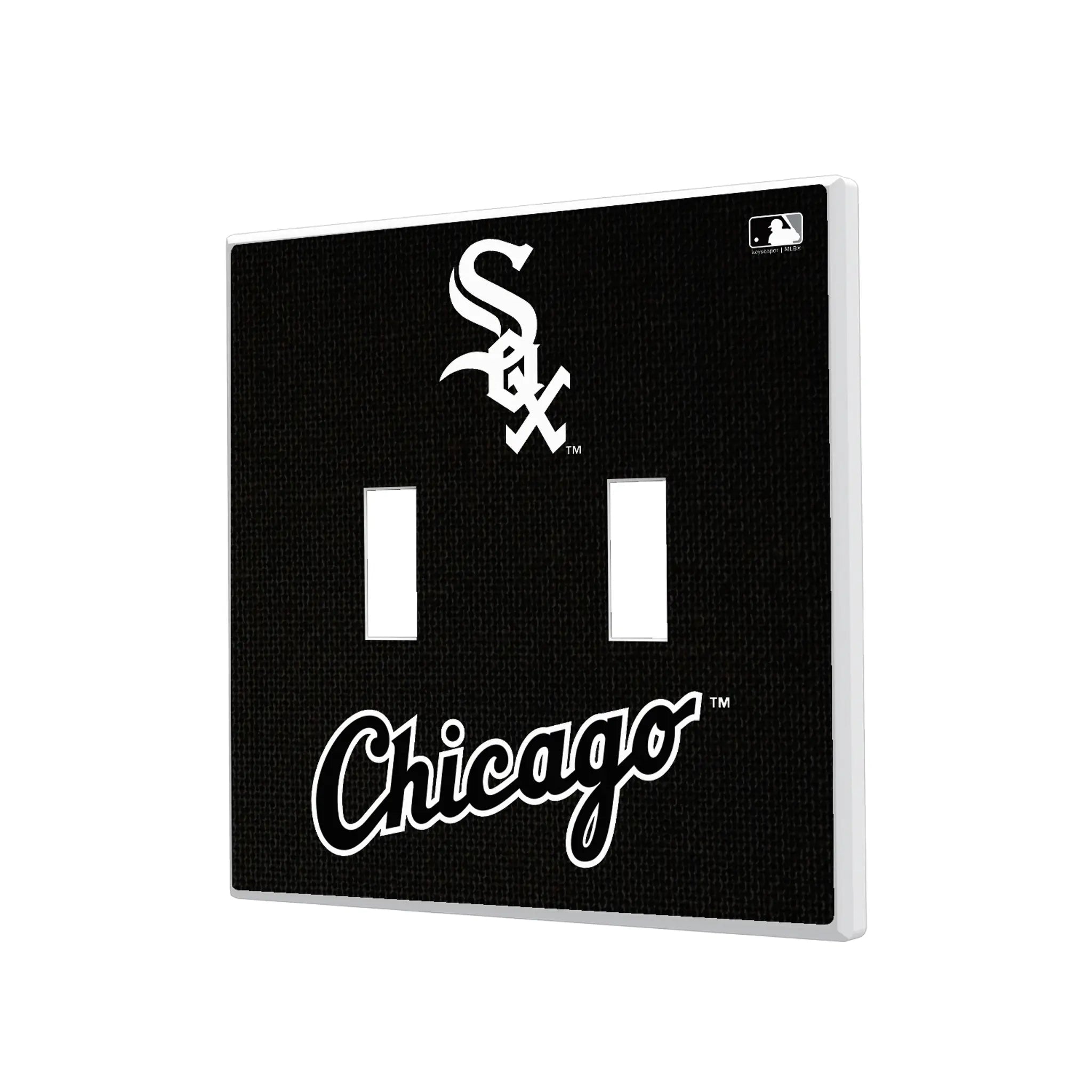 Chicago White Sox Solid Hidden-Screw Light Switch Plate