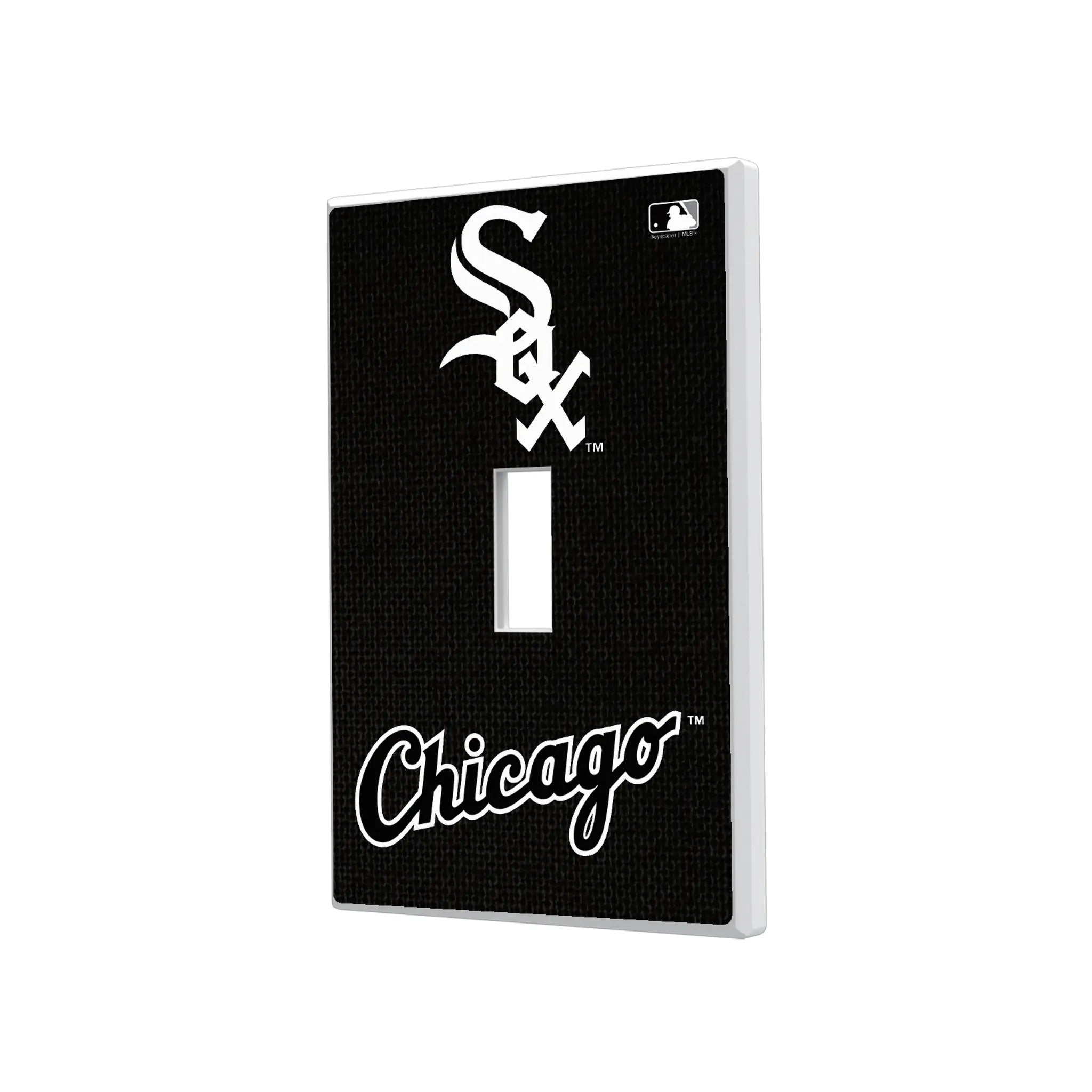 Chicago White Sox Solid Hidden-Screw Light Switch Plate