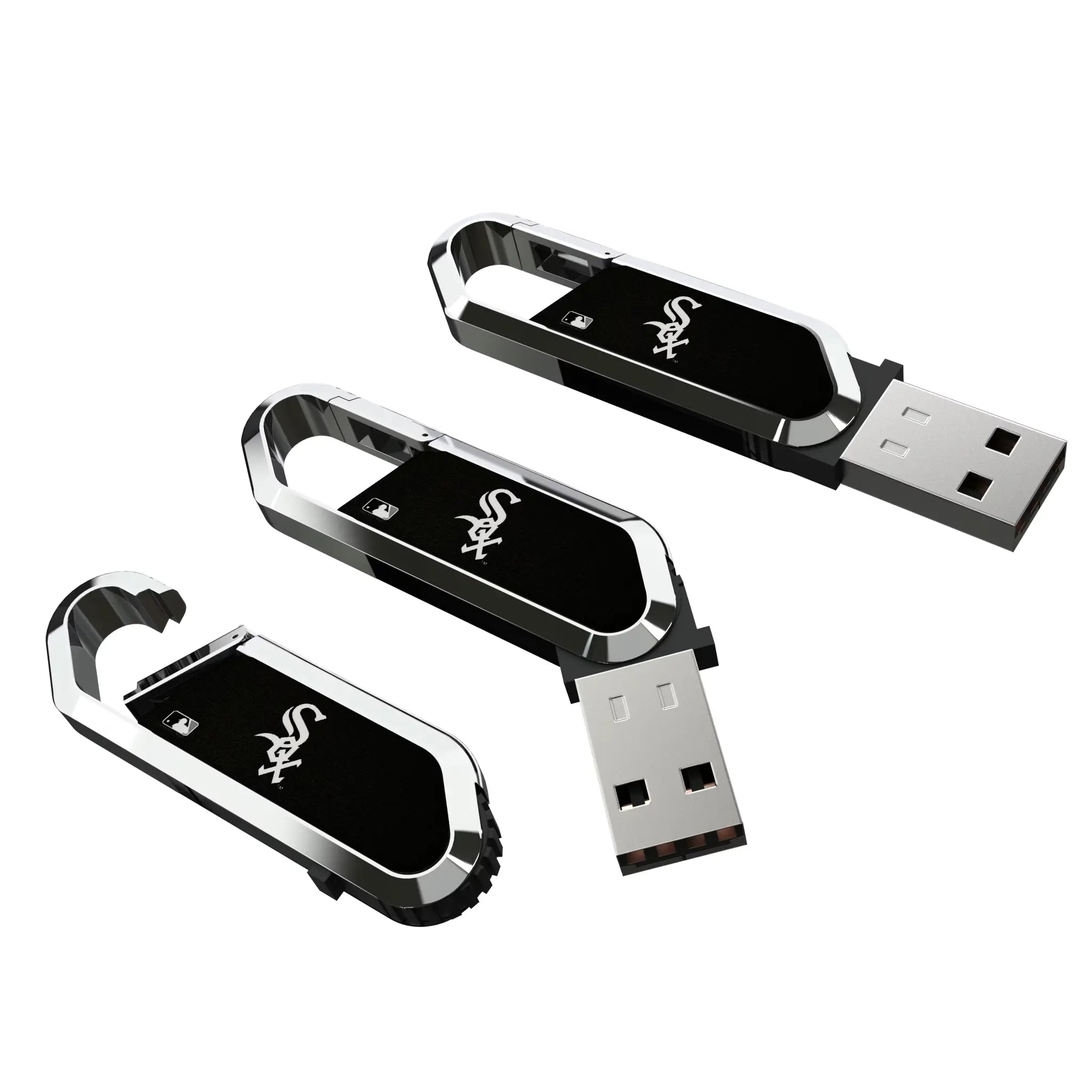 Chicago White Sox Solid USB 32GB Clip Style Flash Drive