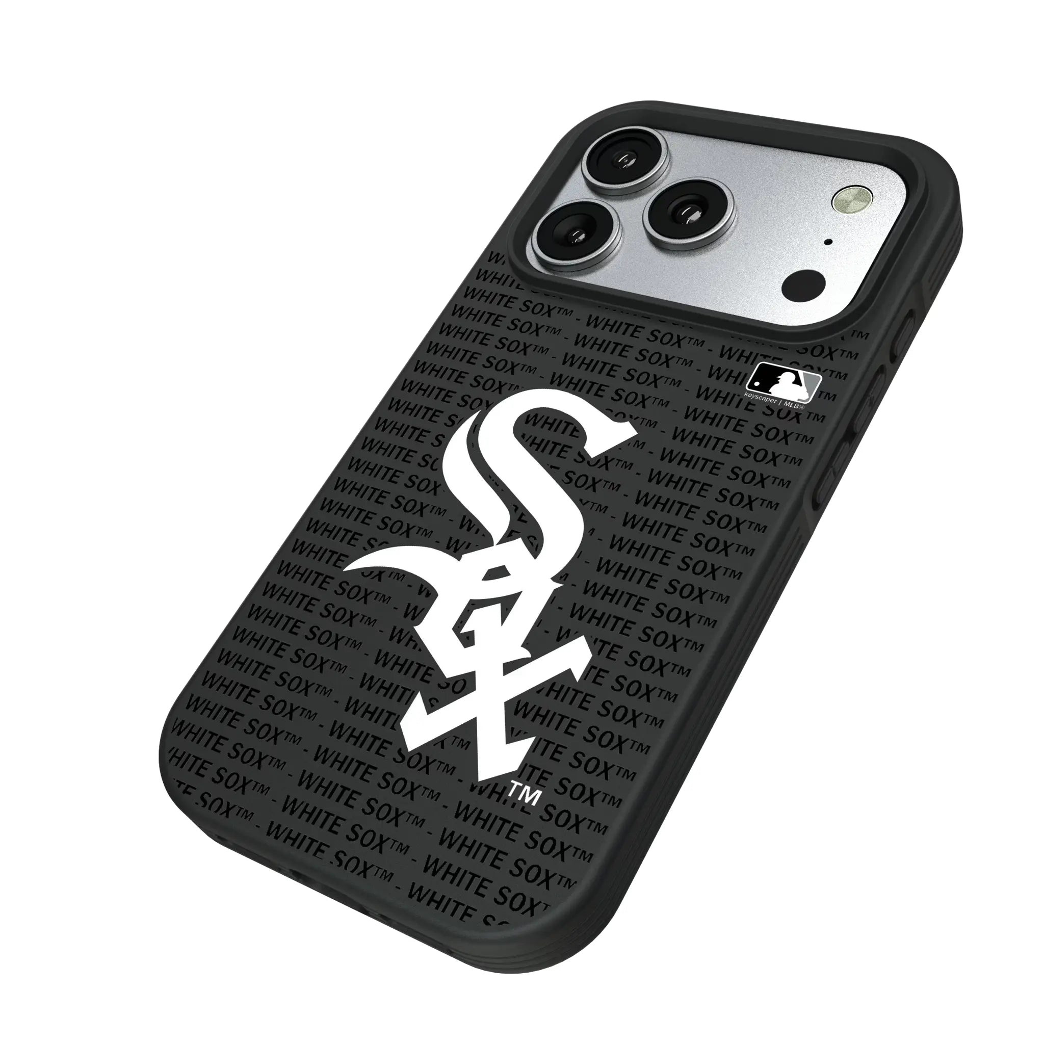 Chicago White Sox Text Backdrop Bump Phone Case