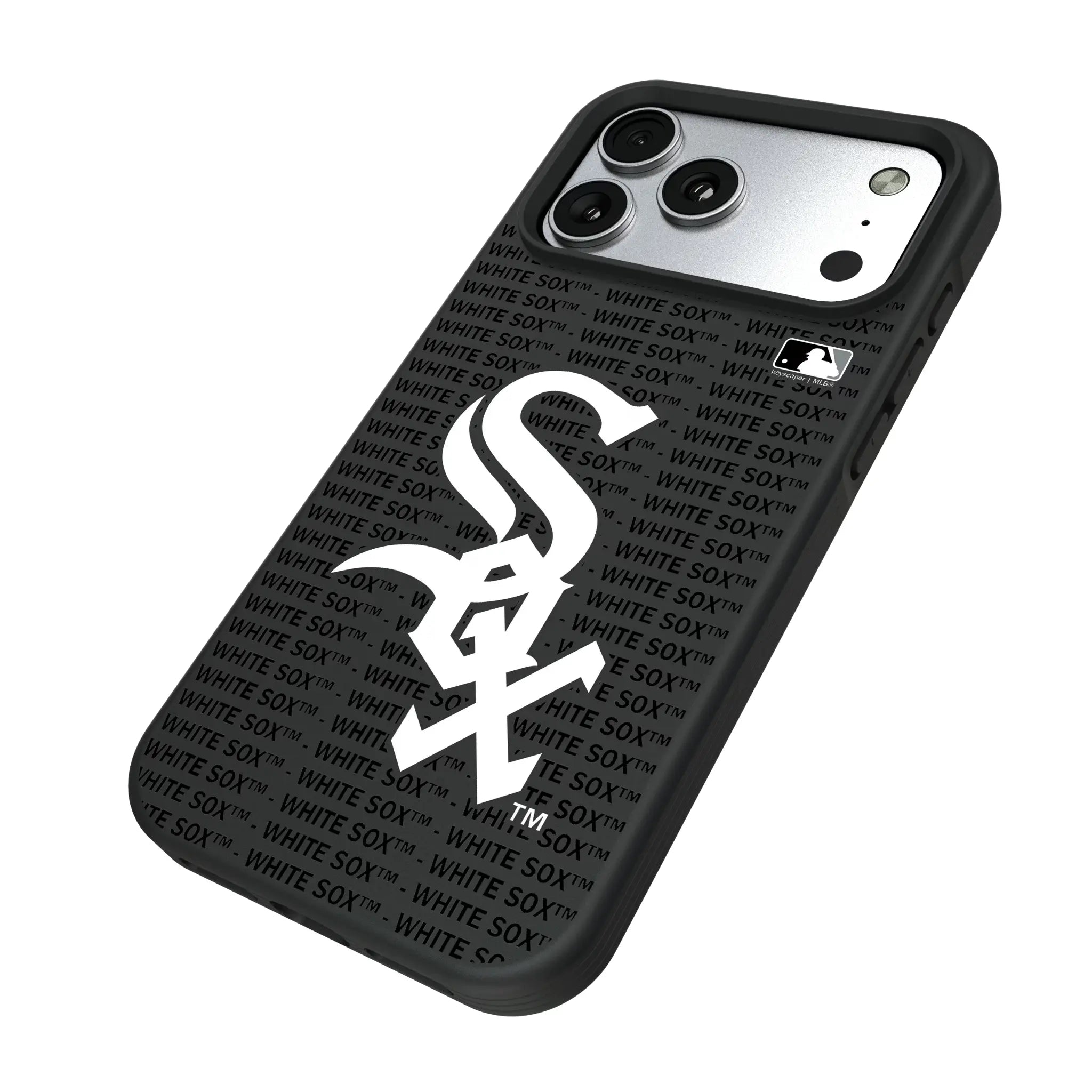 Chicago White Sox Text Backdrop Bump Phone Case