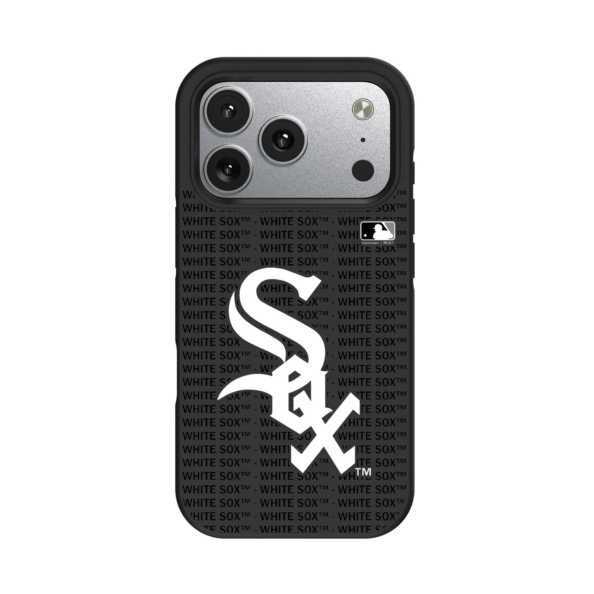 Chicago White Sox Text Backdrop Bump Phone Case