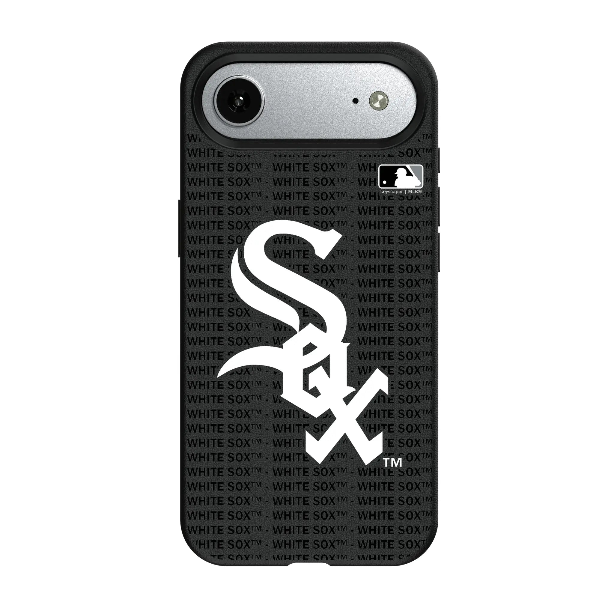 Chicago White Sox Text Backdrop MagSafe Compatible Phone Case for Apple iPhone