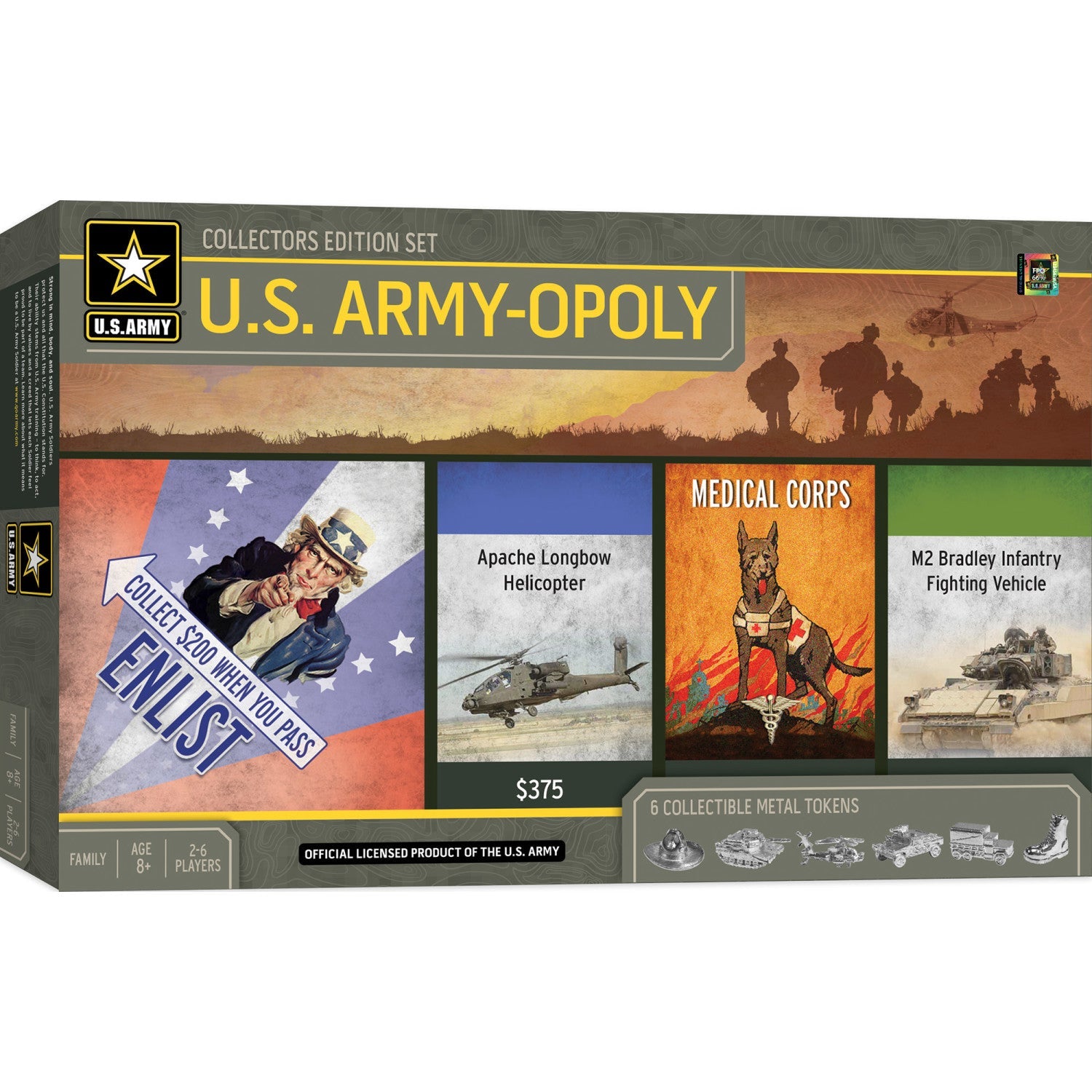 US Army Opoly - 757 Sports Collectibles