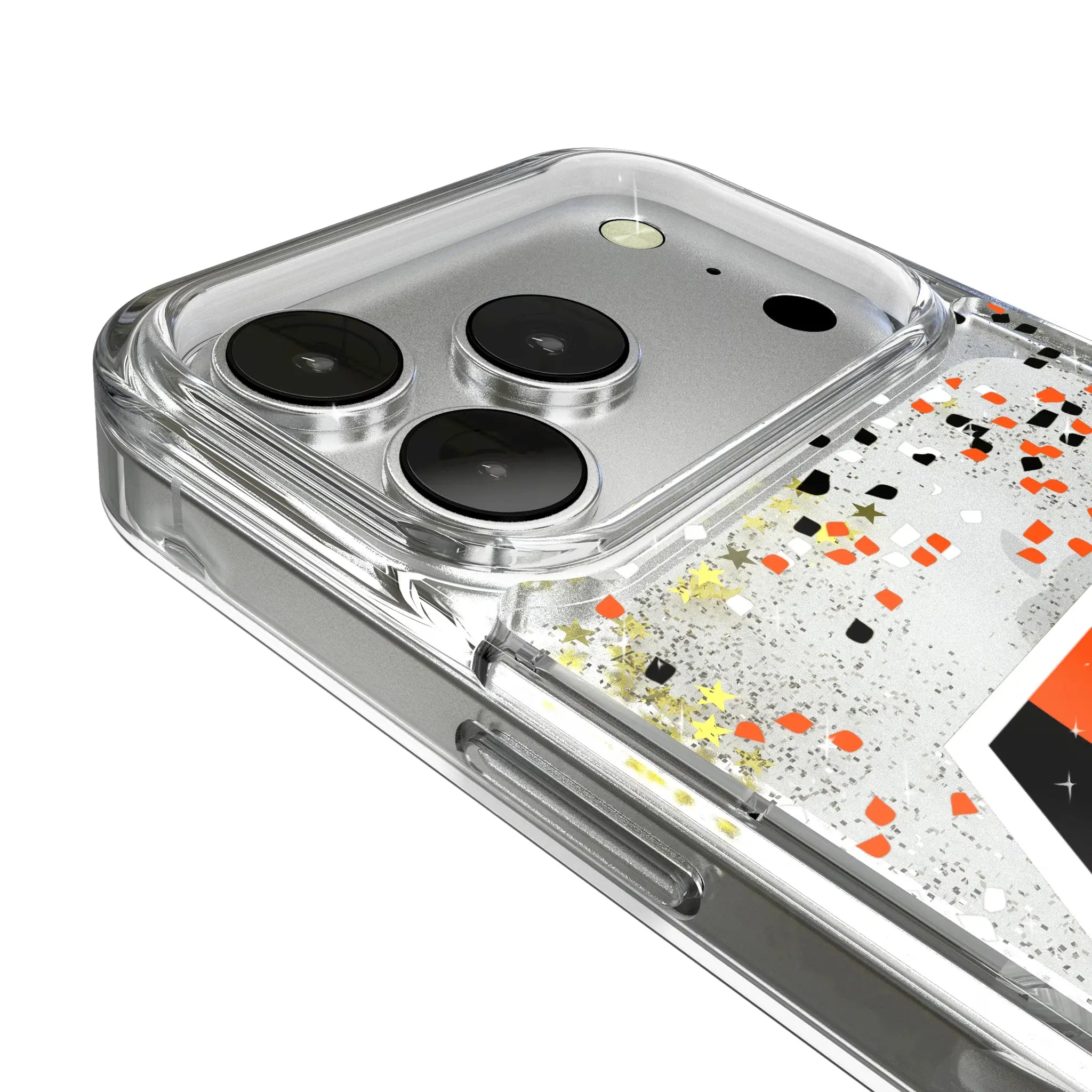 Cincinnati Bengals Confetti Glitter Phone Case