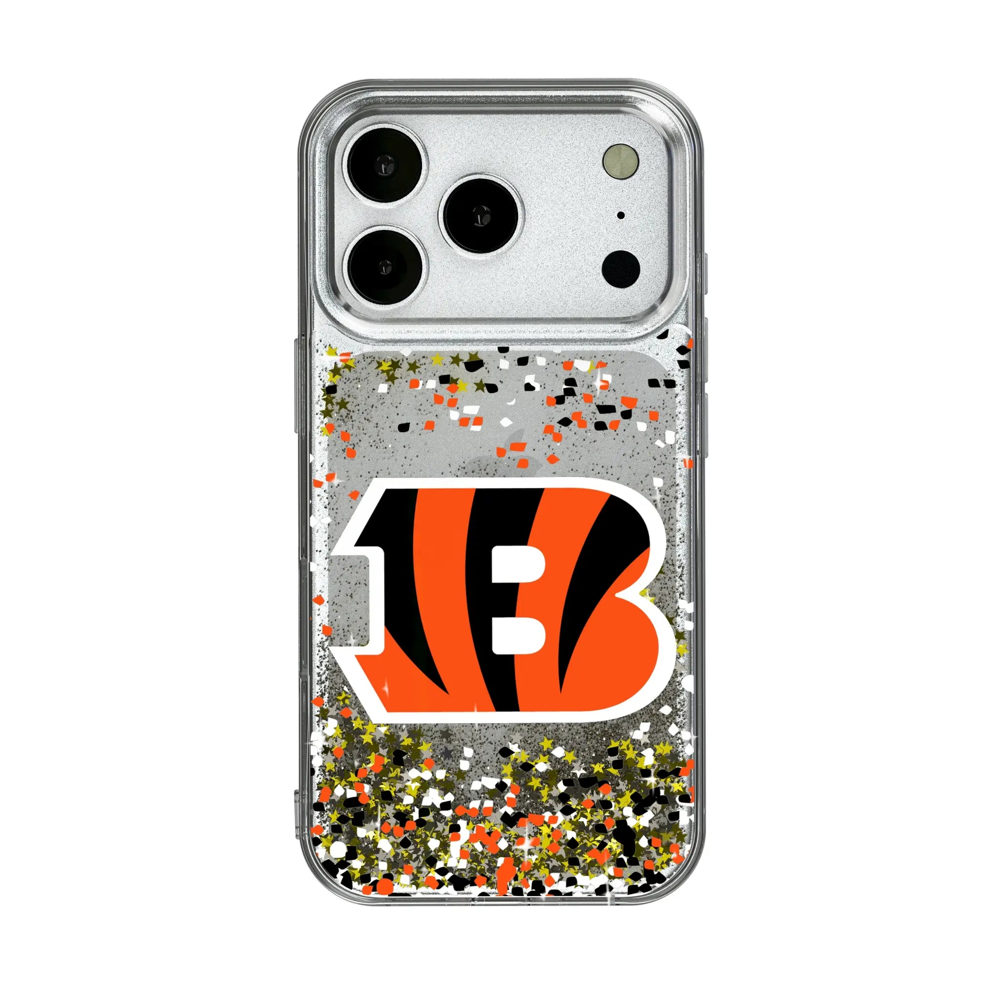 Cincinnati Bengals Confetti Glitter Phone Case