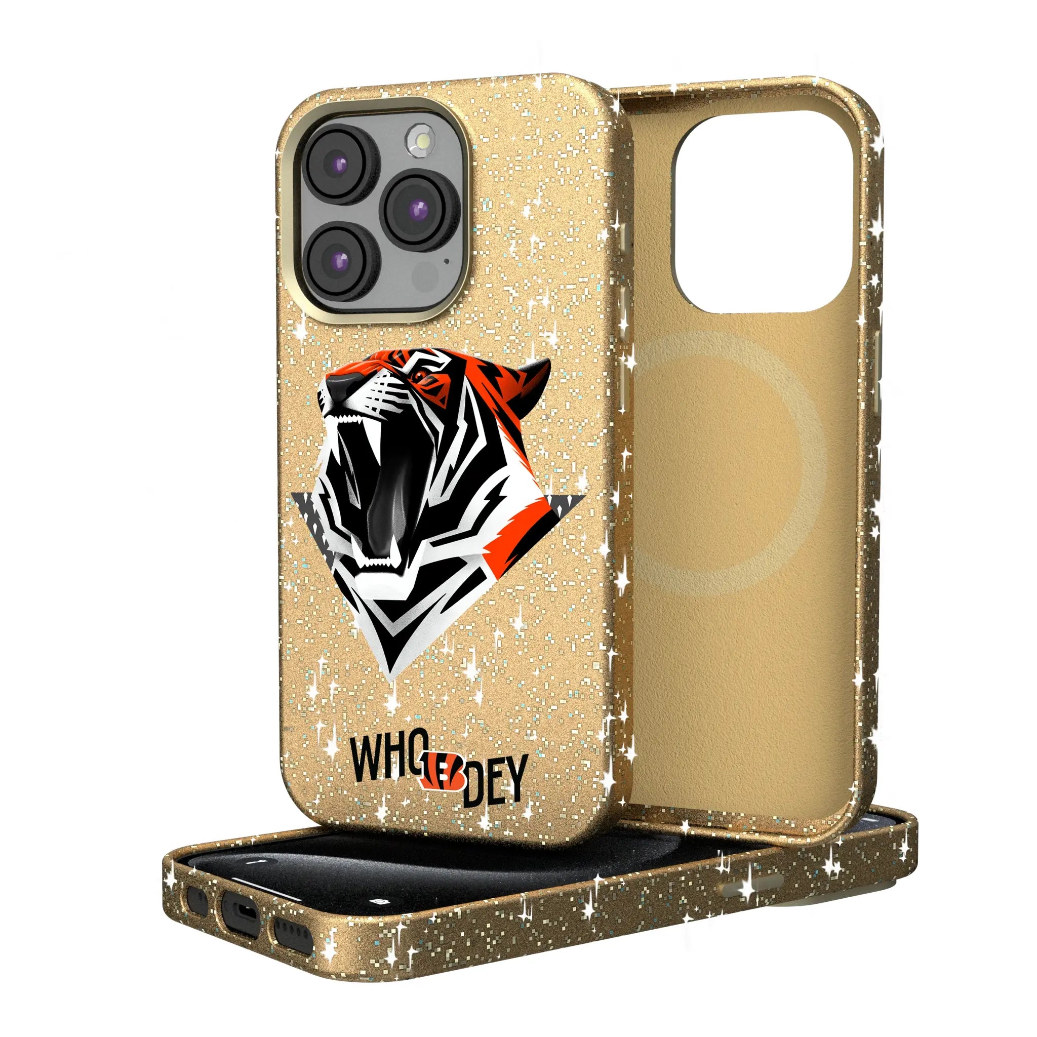 Cincinnati Bengals 2024 Illustrated Limited Edition Bling Phone Case