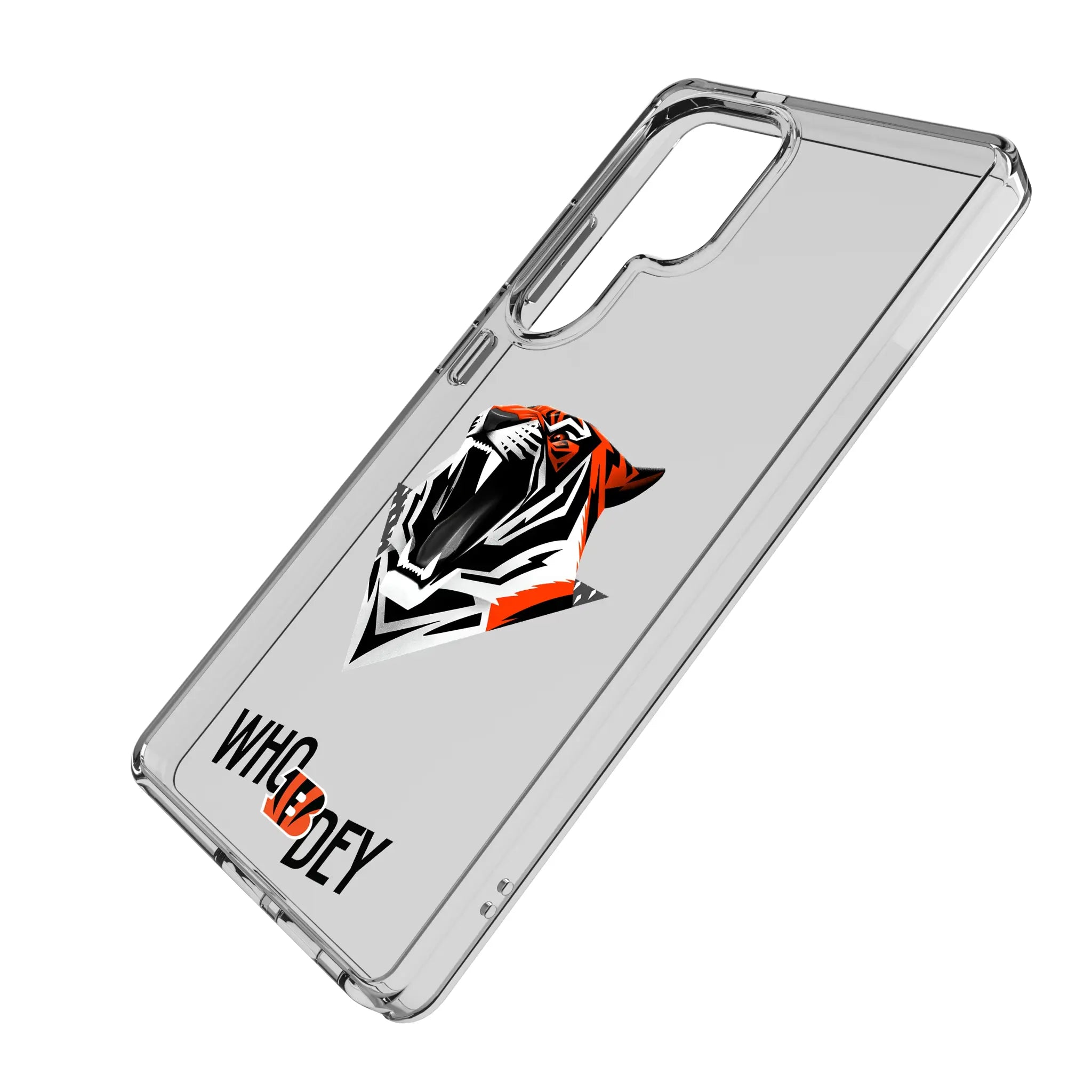 Cincinnati Bengals 2024 Edition Clear Phone Case for Samsung Galaxy