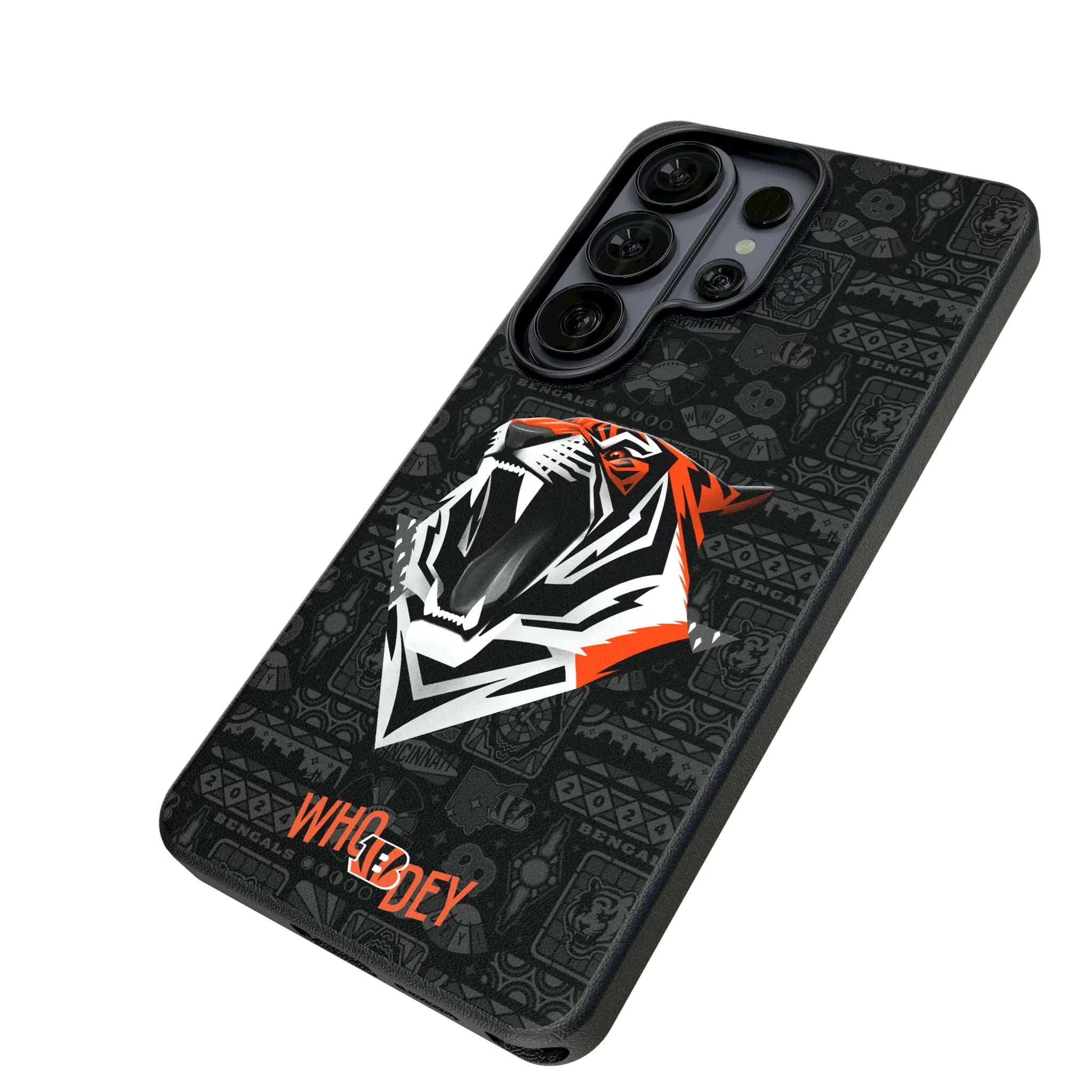 Cincinnati Bengals Deco MagSafe Compatible Phone Case for Samsung Galaxy