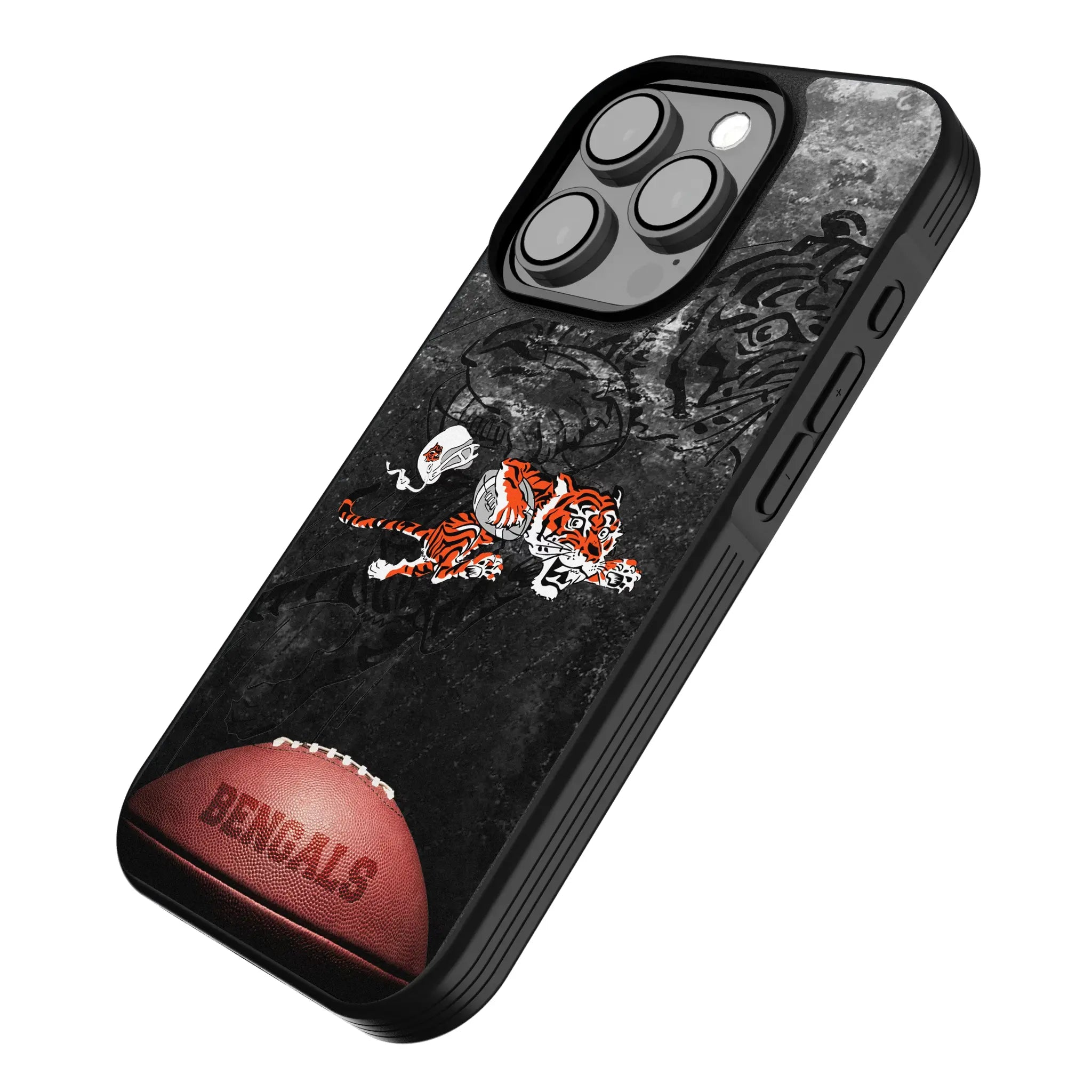 Cincinnati Bengals Historic Collection Legendary Bump Phone Case