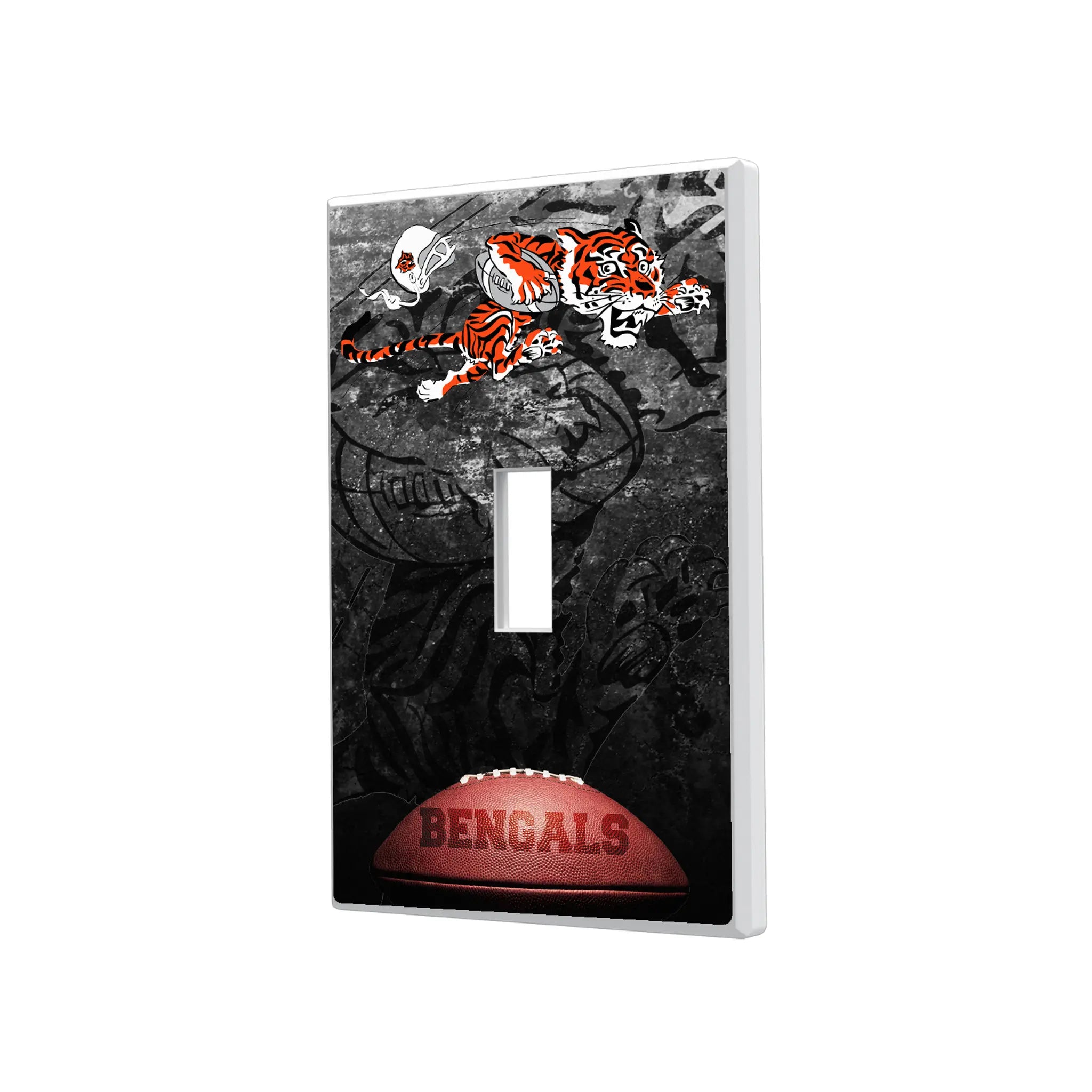 Cincinnati Bengals Historic Collection Legendary Hidden-Screw Light Switch Plate