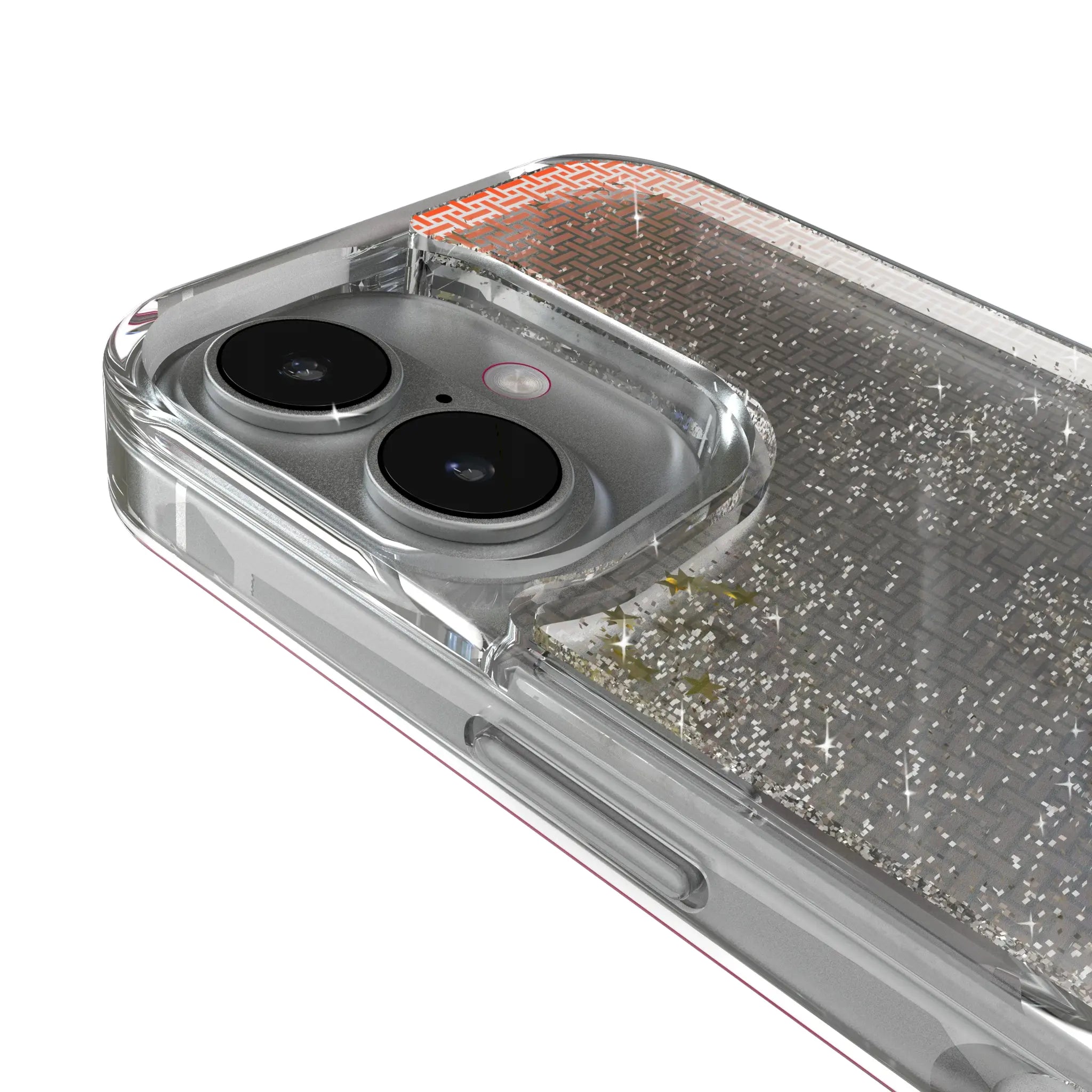 Cincinnati Bengals Historic Collection Linen Glitter Phone Case