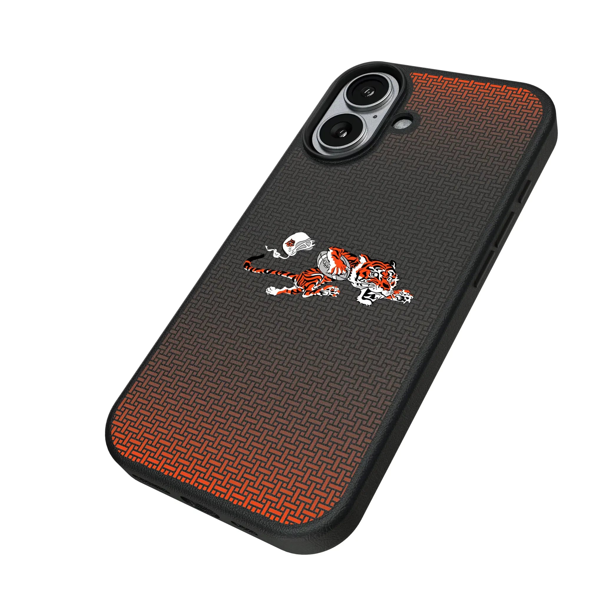 Cincinnati Bengals Historic Collection Linen MagSafe Compatible Phone Case for Apple iPhone