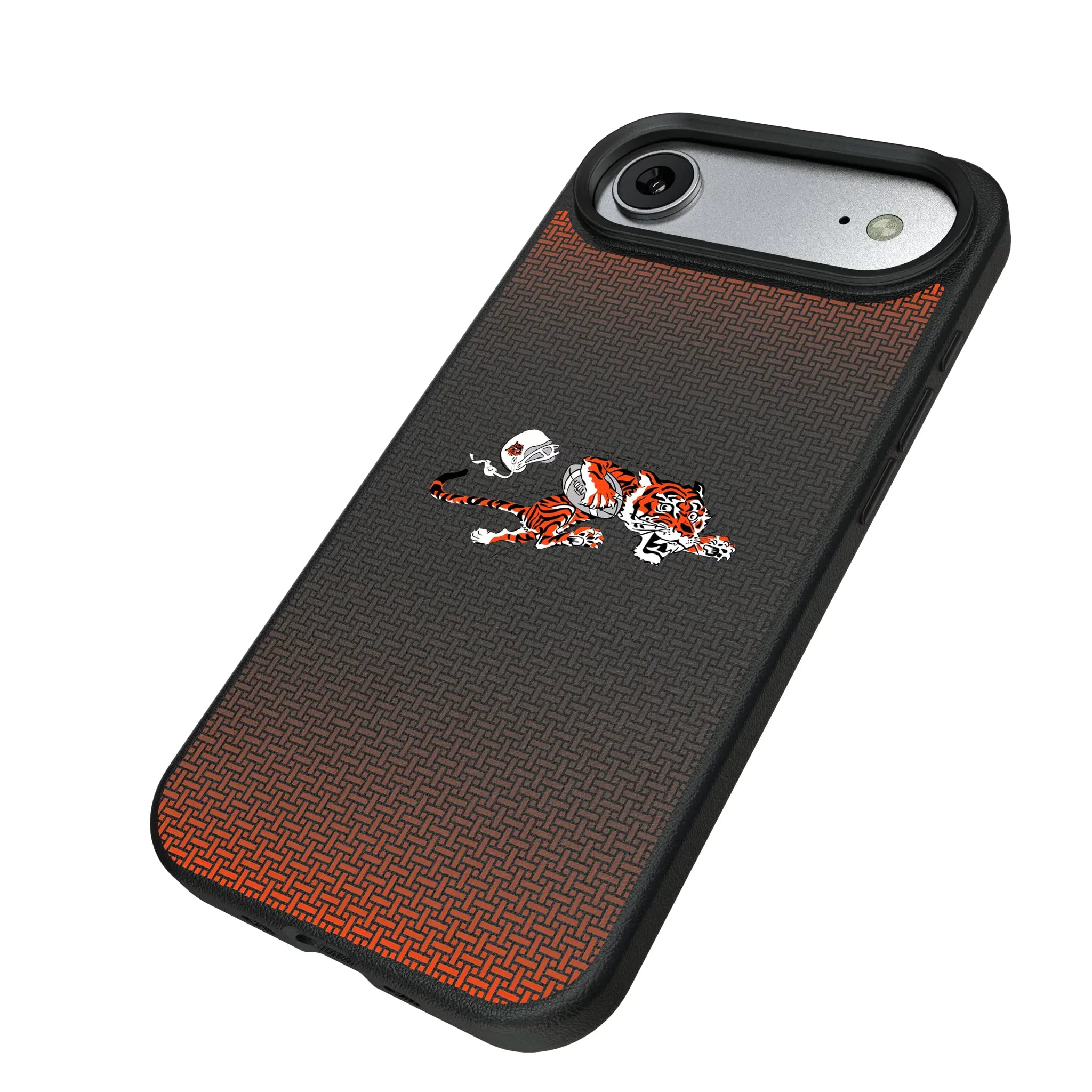 Cincinnati Bengals Historic Collection Linen MagSafe Compatible Phone Case for Apple iPhone