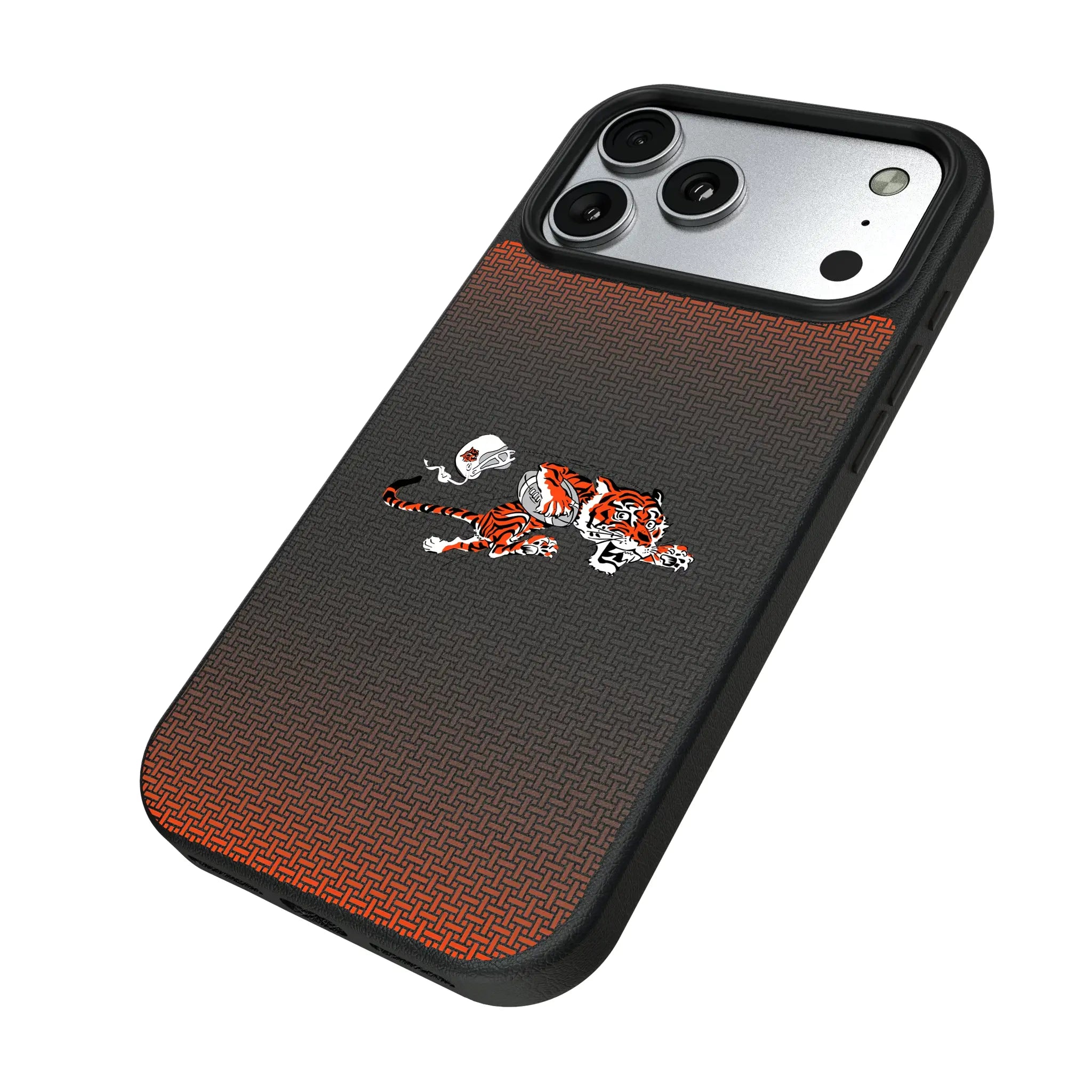 Cincinnati Bengals Historic Collection Linen MagSafe Compatible Phone Case for Apple iPhone