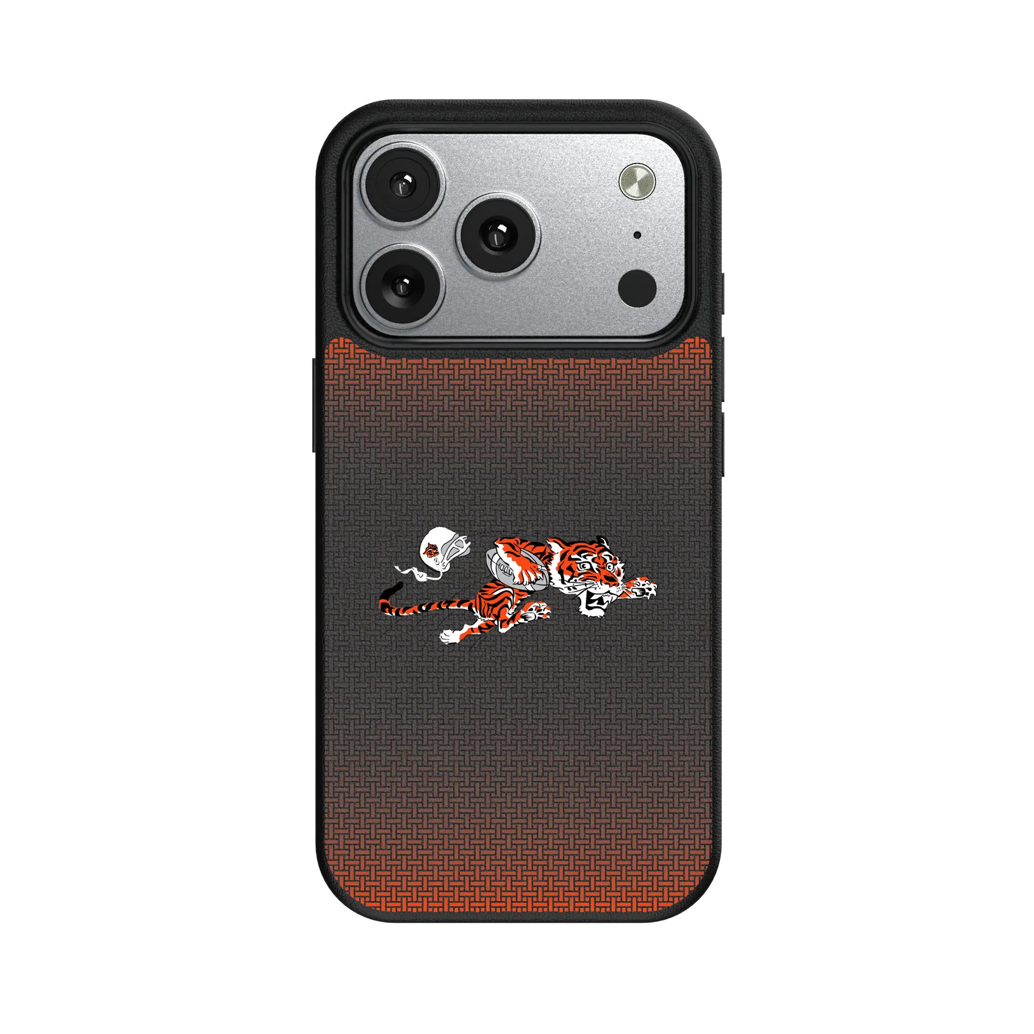 Cincinnati Bengals Historic Collection Linen MagSafe Compatible Phone Case for Apple iPhone
