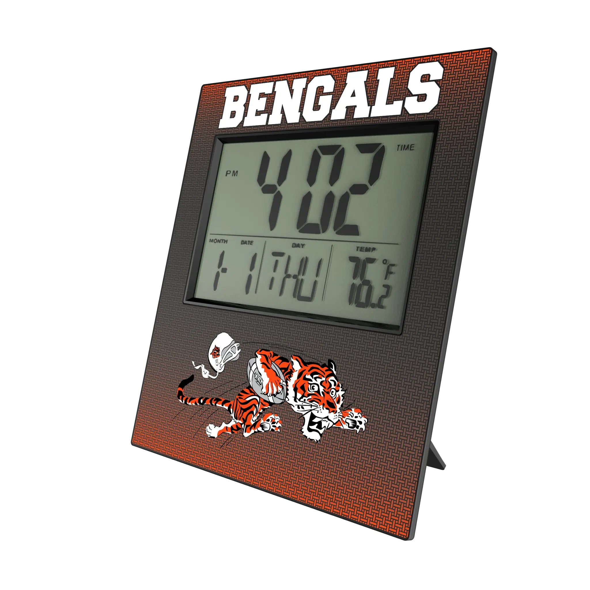 Cincinnati Bengals Historic Collection Linen Wall Clock