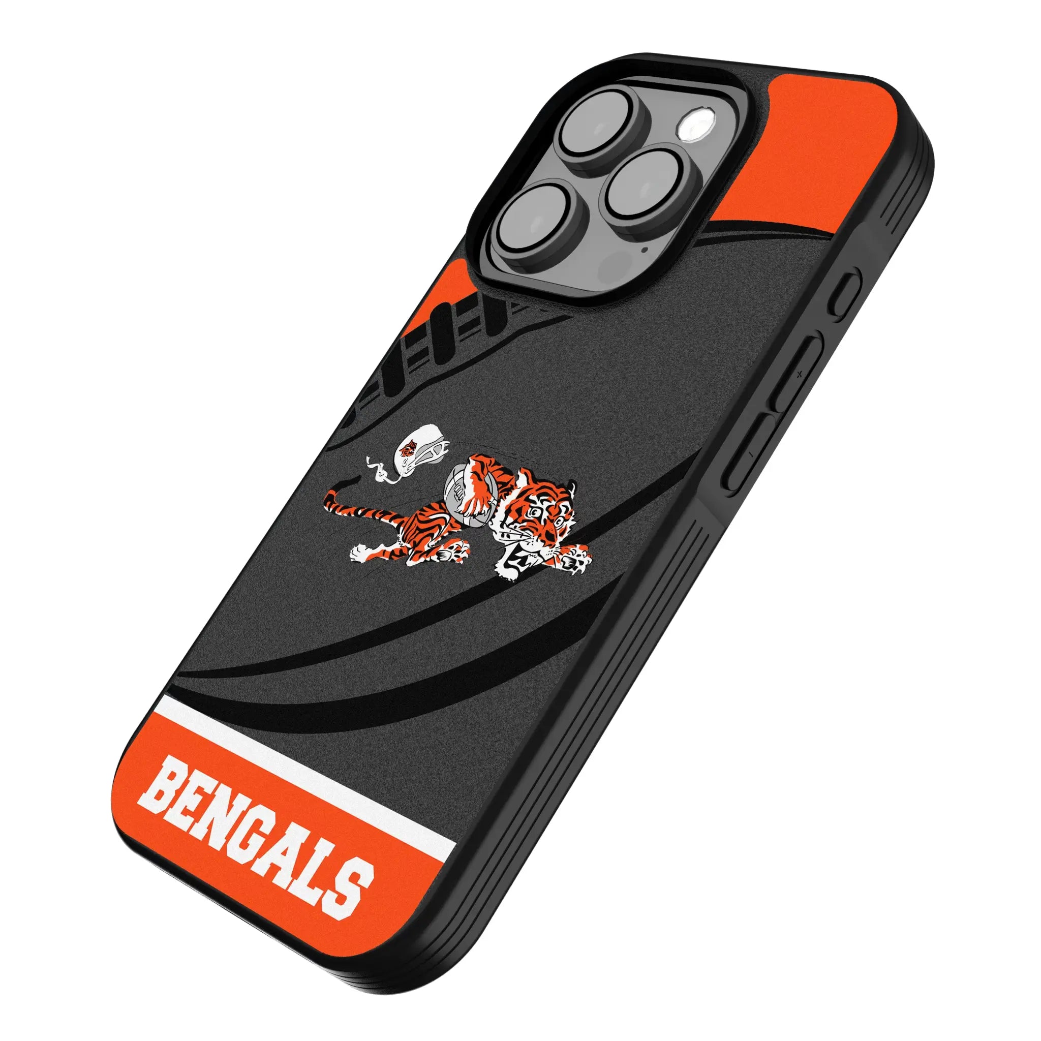 Cincinnati Bengals Historic Collection Passtime Bump Phone Case