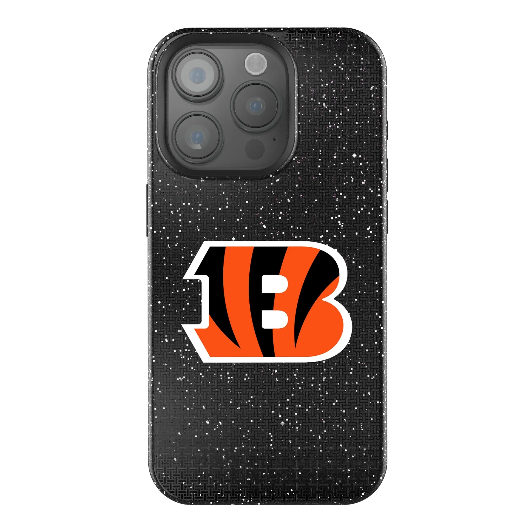 Cincinnati Bengals Linen Bling Phone Case for Apple iPhone