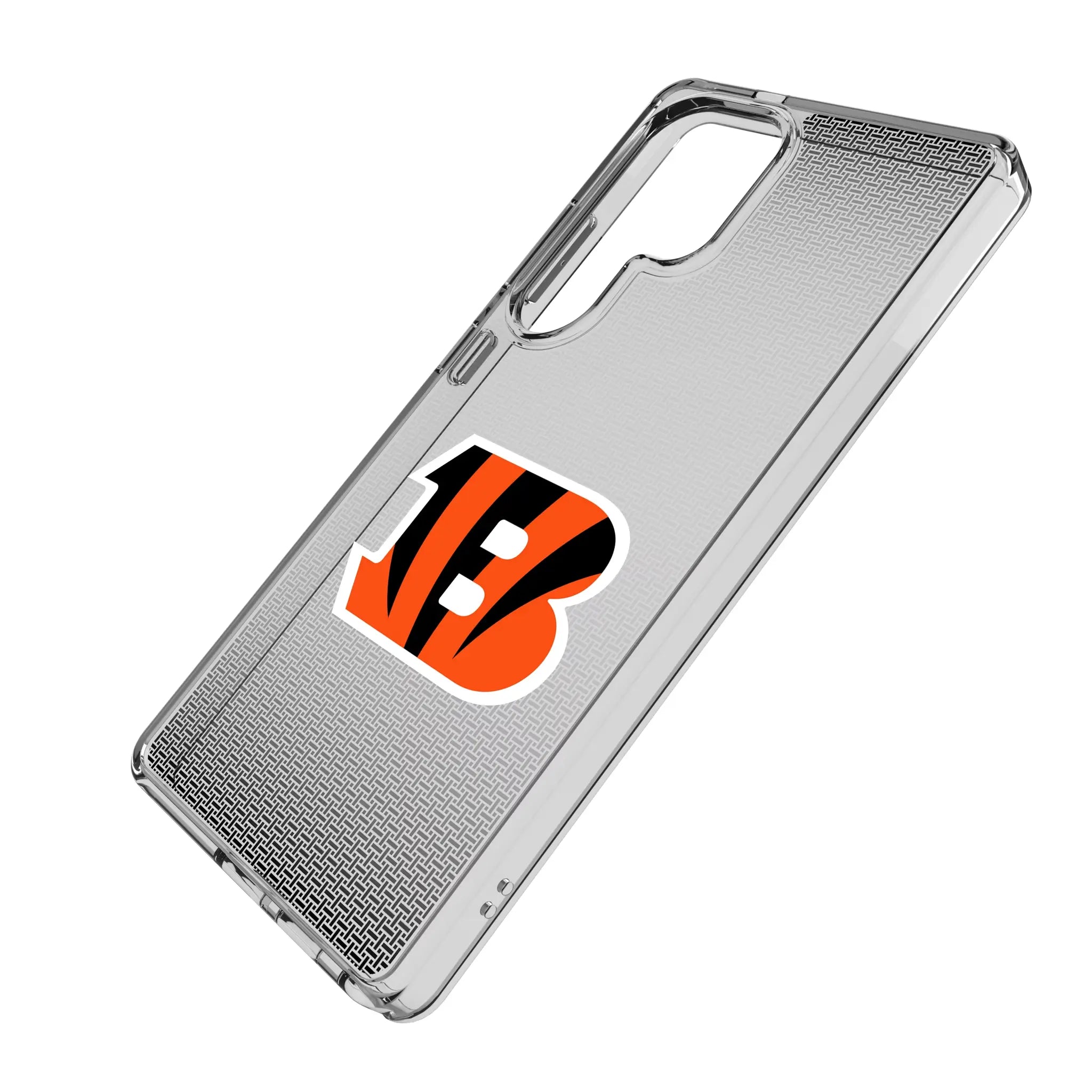 Cincinnati Bengals Linen Clear Phone Case for Samsung Galaxy