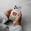 Cincinnati Bengals Linen Glitter Phone Case - Sports Gifts, Sports Memorabilia, Sports Collectibles, Fan Shop