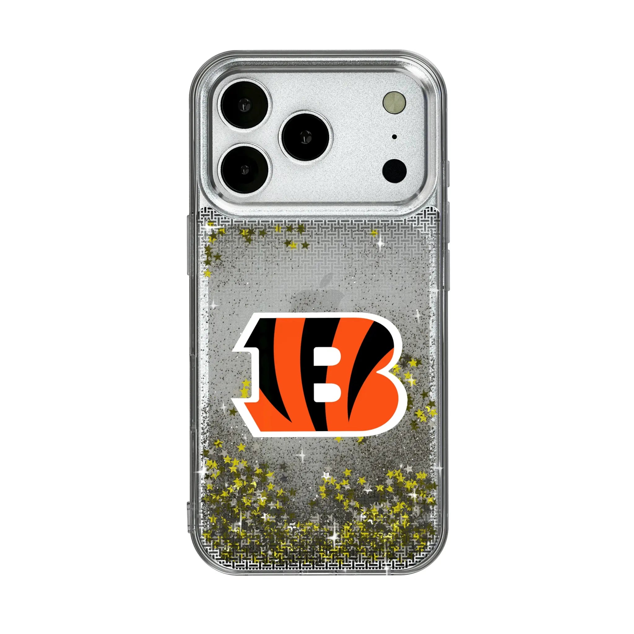 Cincinnati Bengals Linen Glitter Phone Case