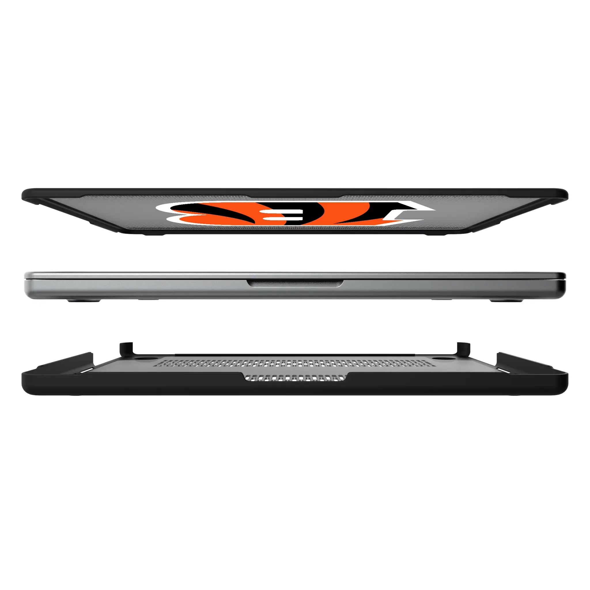 Cincinnati Bengals Linen Laptop Case for Apple MacBook