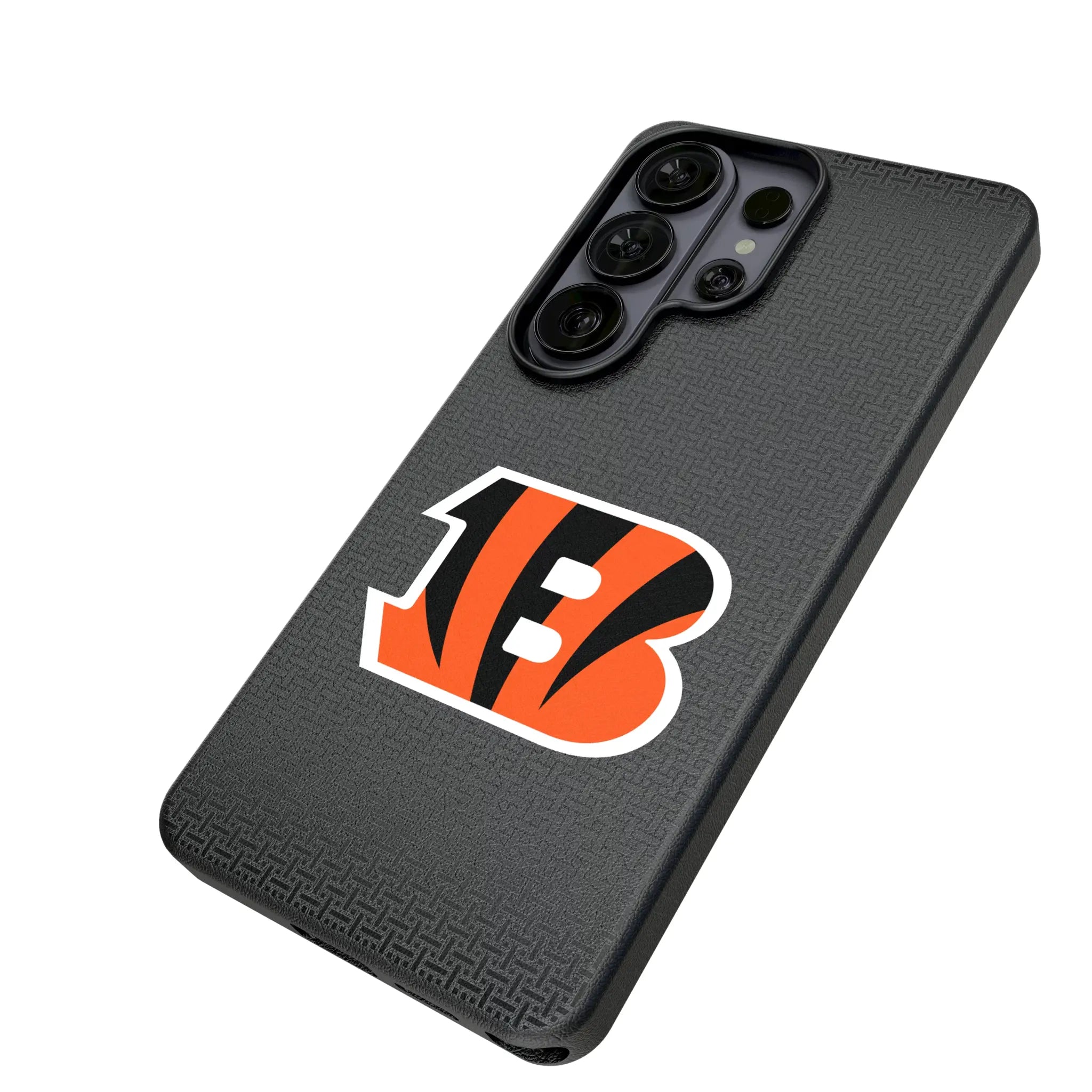 Cincinnati Bengals Linen MagSafe Compatible Phone Case for Samsung Galaxy