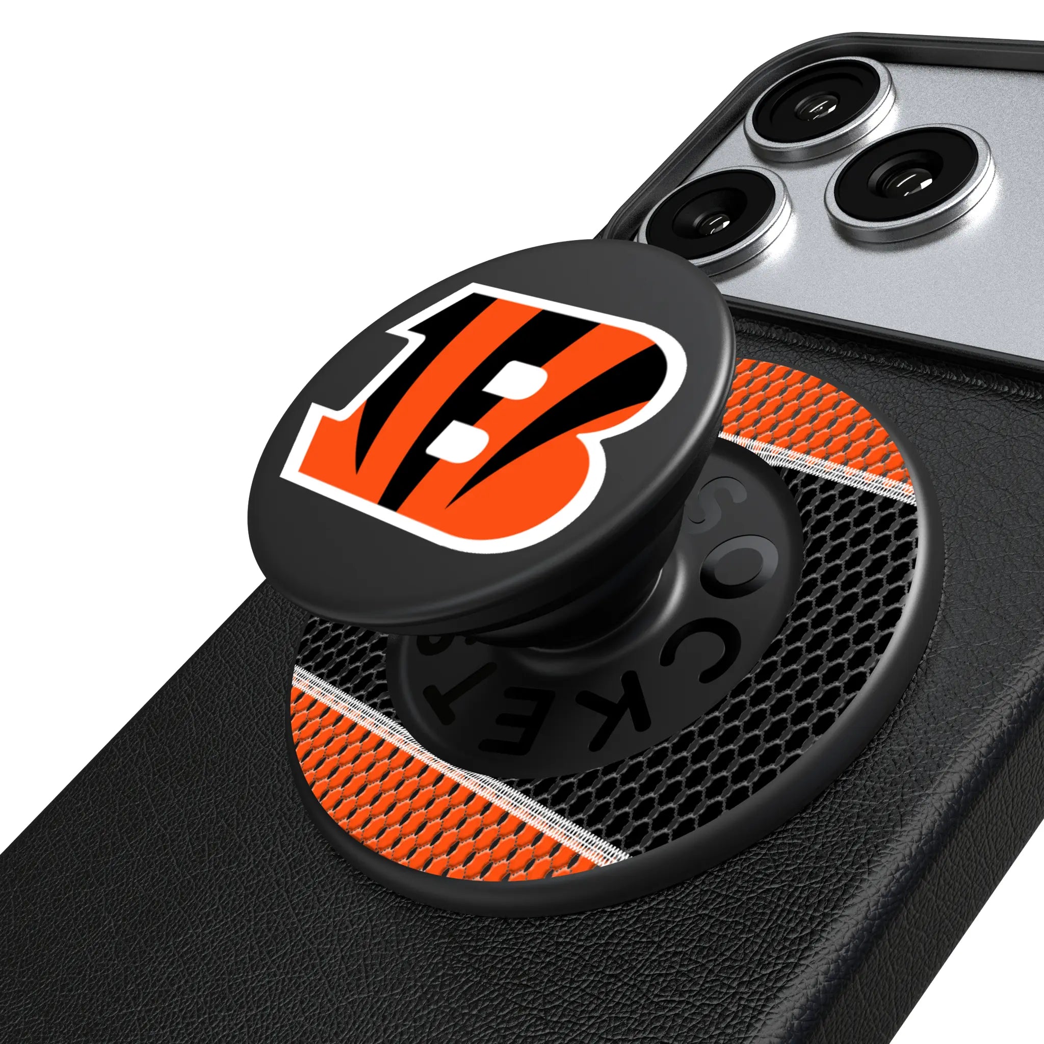 Cincinnati Bengals Mesh PopSockets Magnetic Phone Grip and Stand