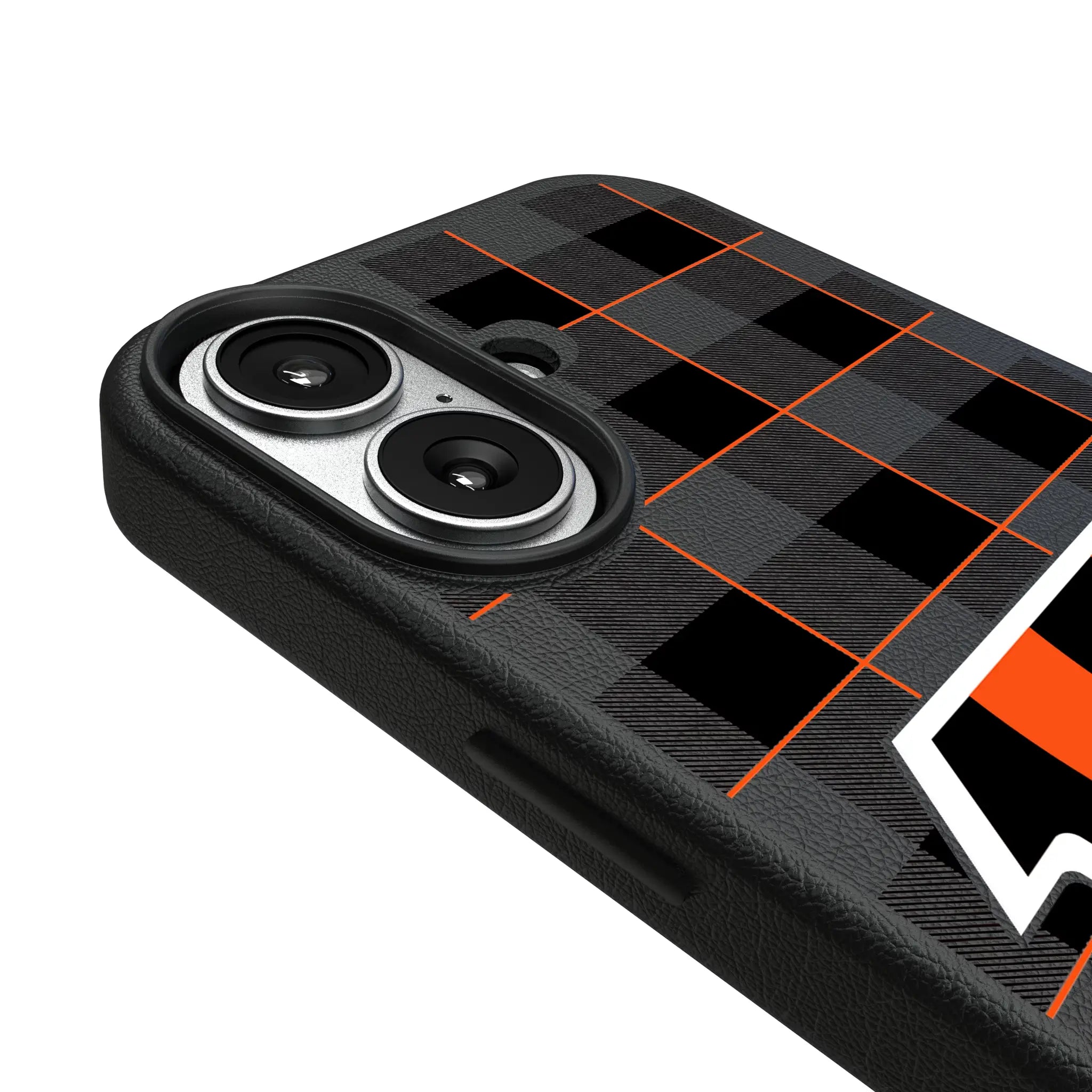 Cincinnati Bengals Plaid MagSafe Compatible Phone Case for Apple iPhone