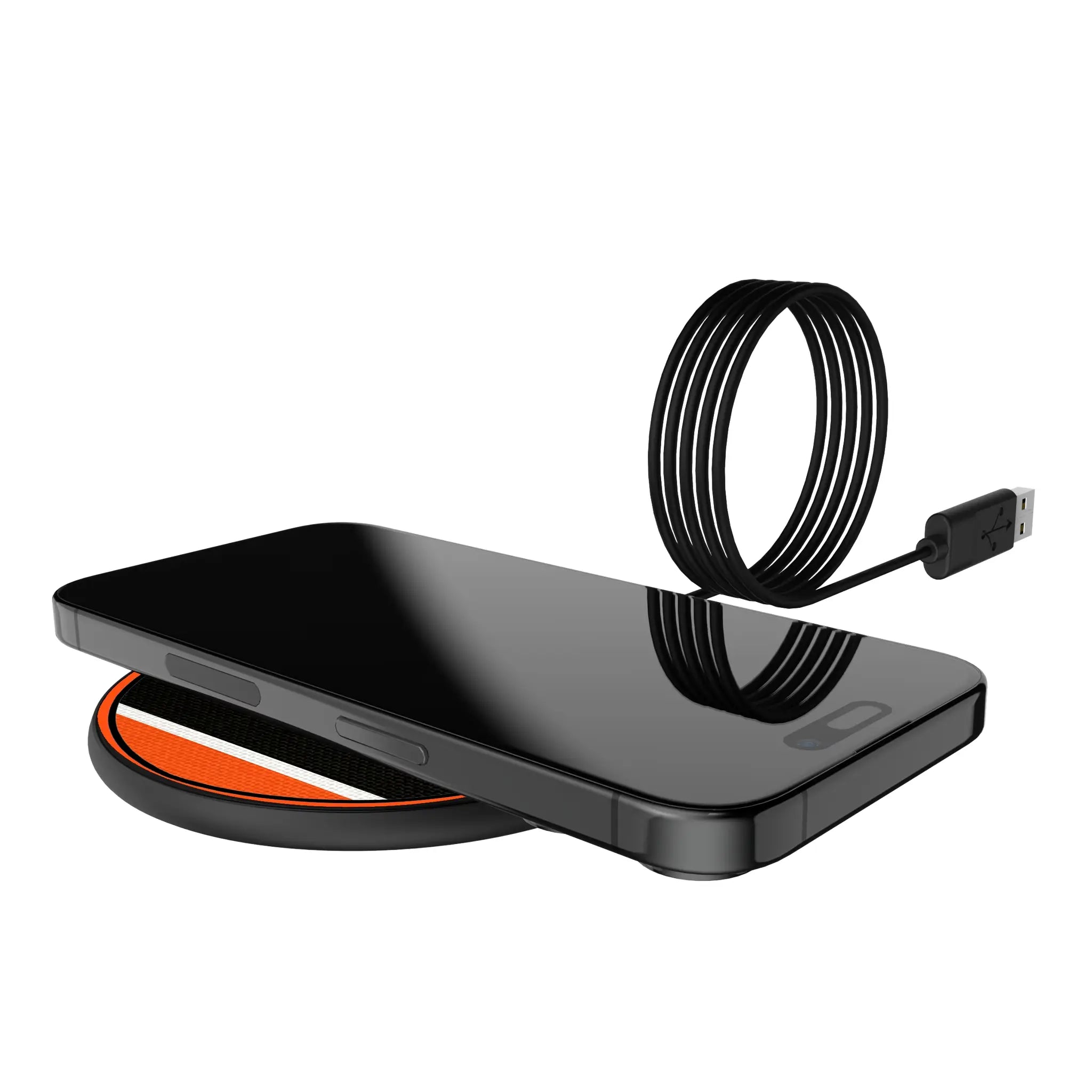 Cincinnati Bengals Stripe 15-Watt Wireless Charger
