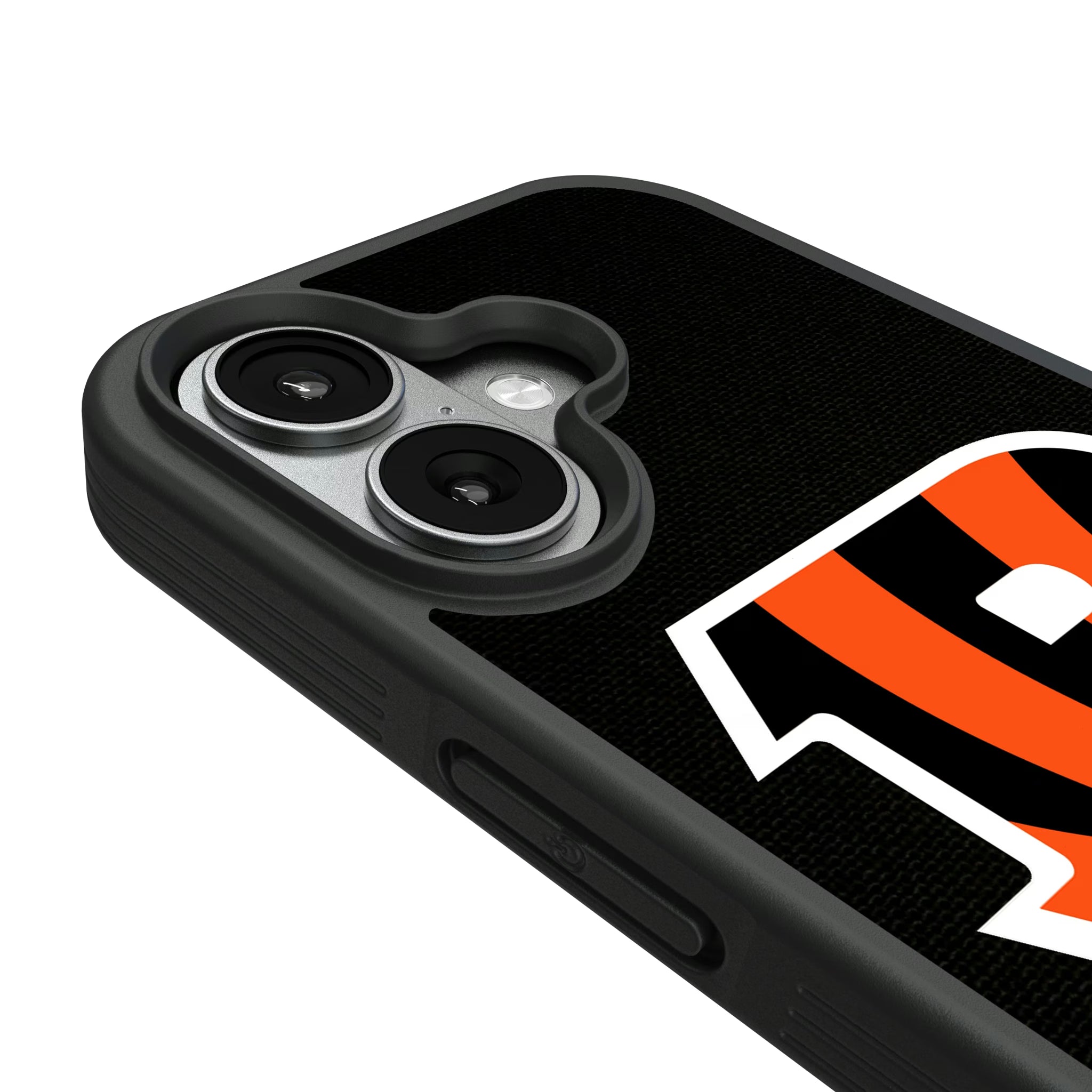 Cincinnati Bengals Stripe Bump Phone Case - Sports Gifts, Sports Memorabilia, Sports Collectibles, Fan Shop