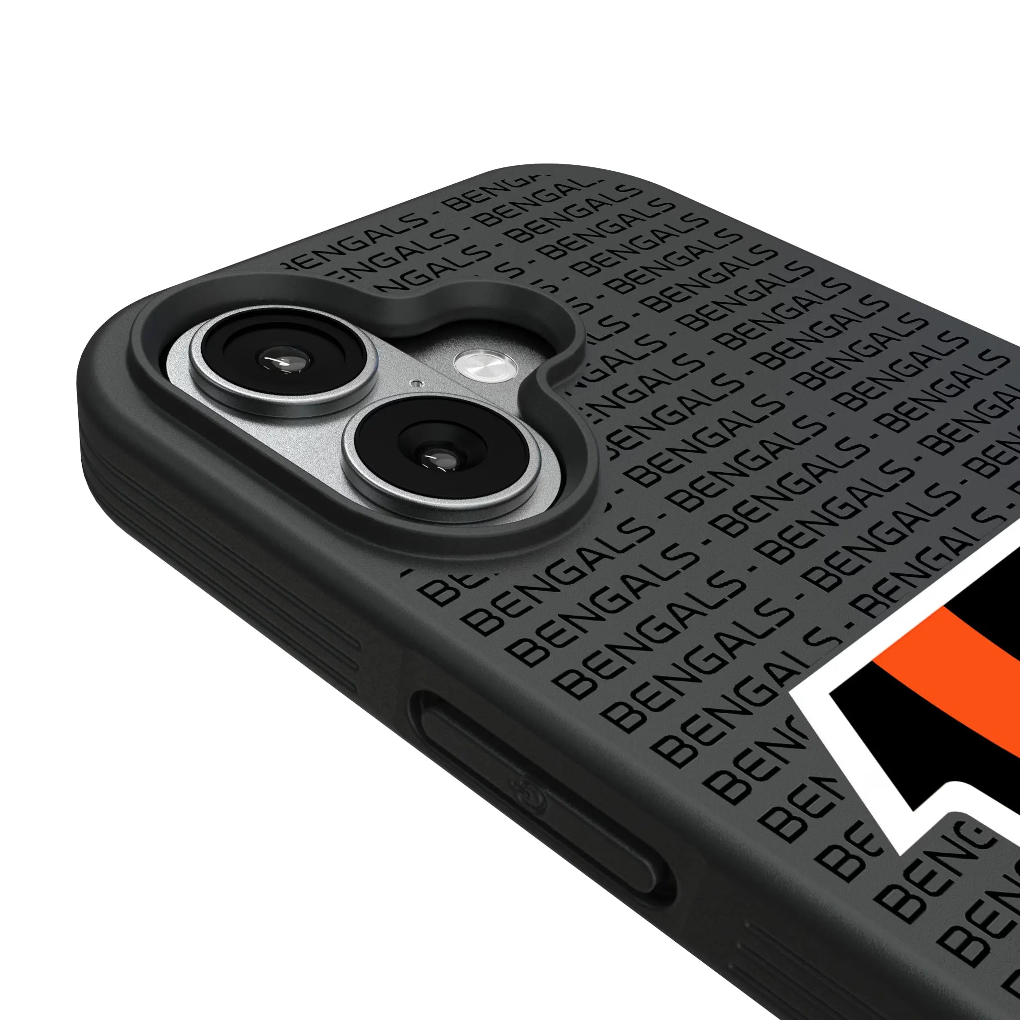 Cincinnati Bengals Text Backdrop Bump Phone Case