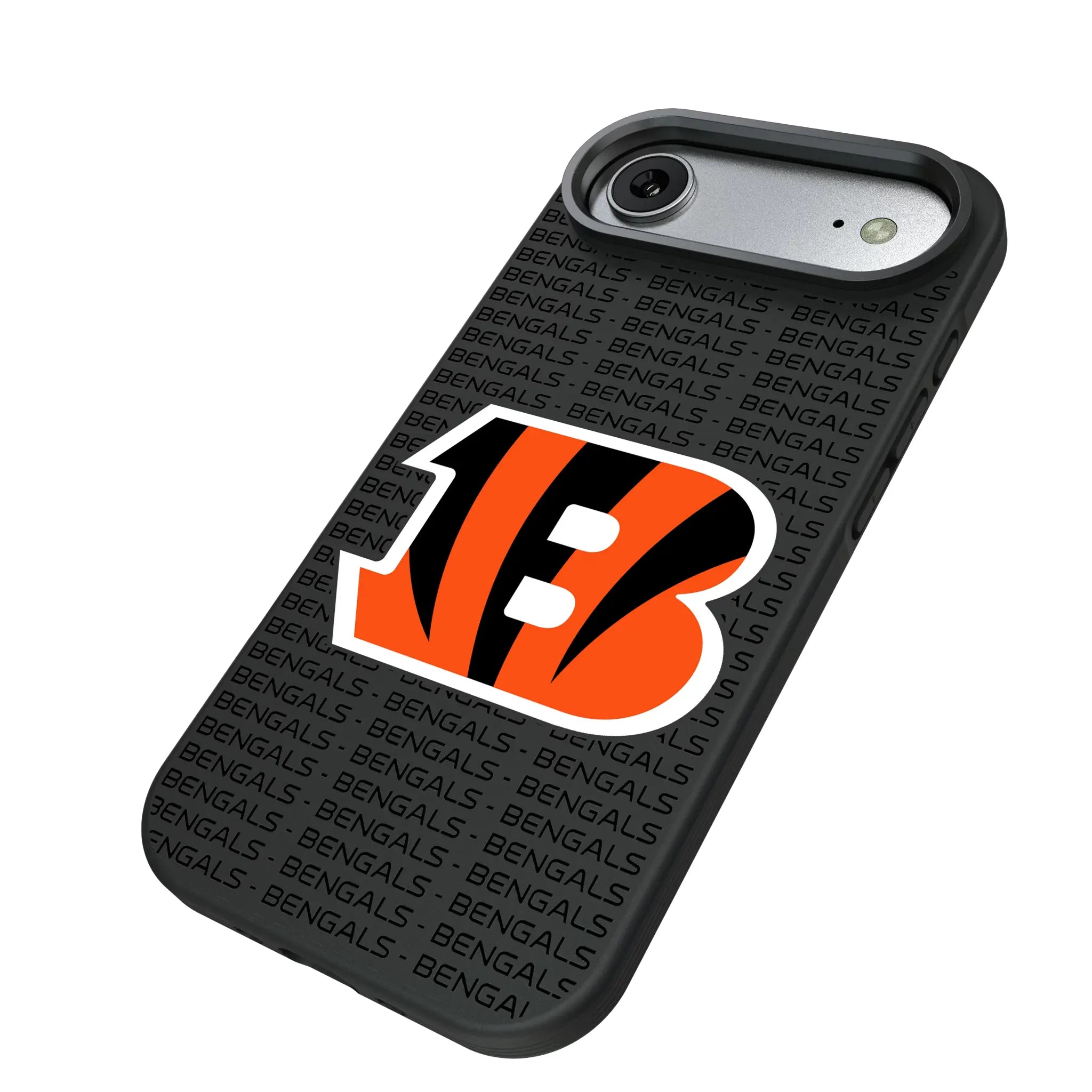 Cincinnati Bengals Text Backdrop Bump Phone Case