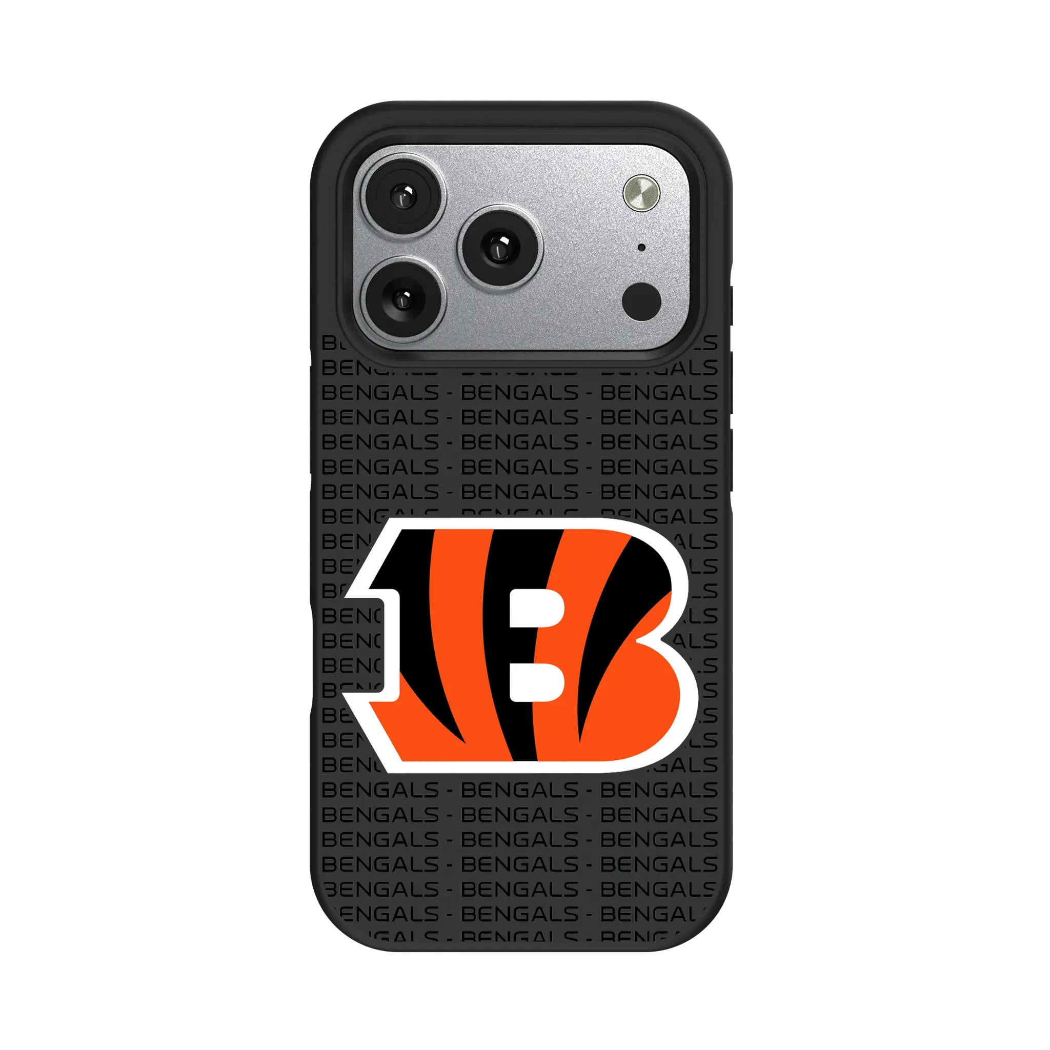Cincinnati Bengals Text Backdrop Bump Phone Case