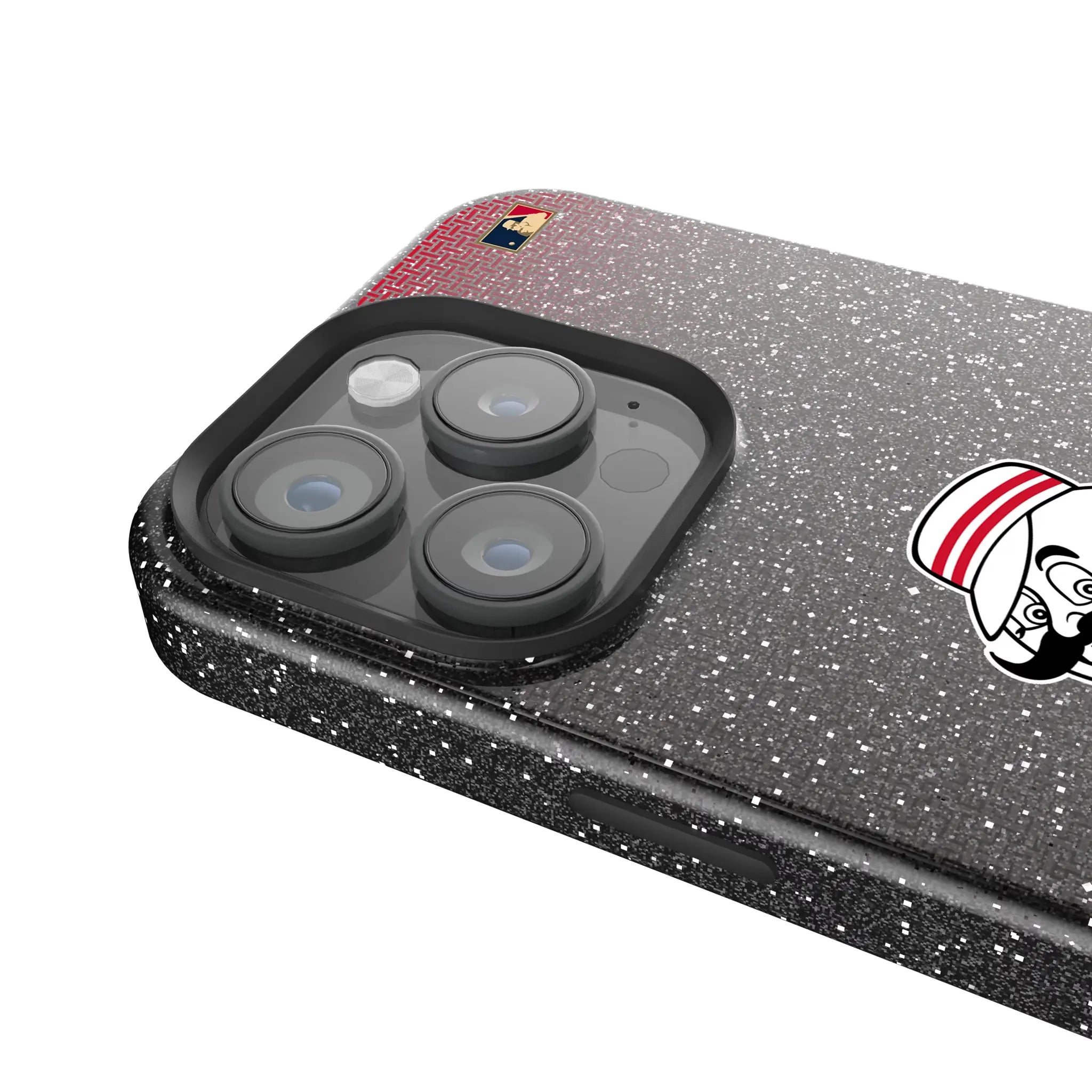 Cincinnati Reds 1953-1967 - Cooperstown Collection Linen Bling Phone Case for Apple iPhone