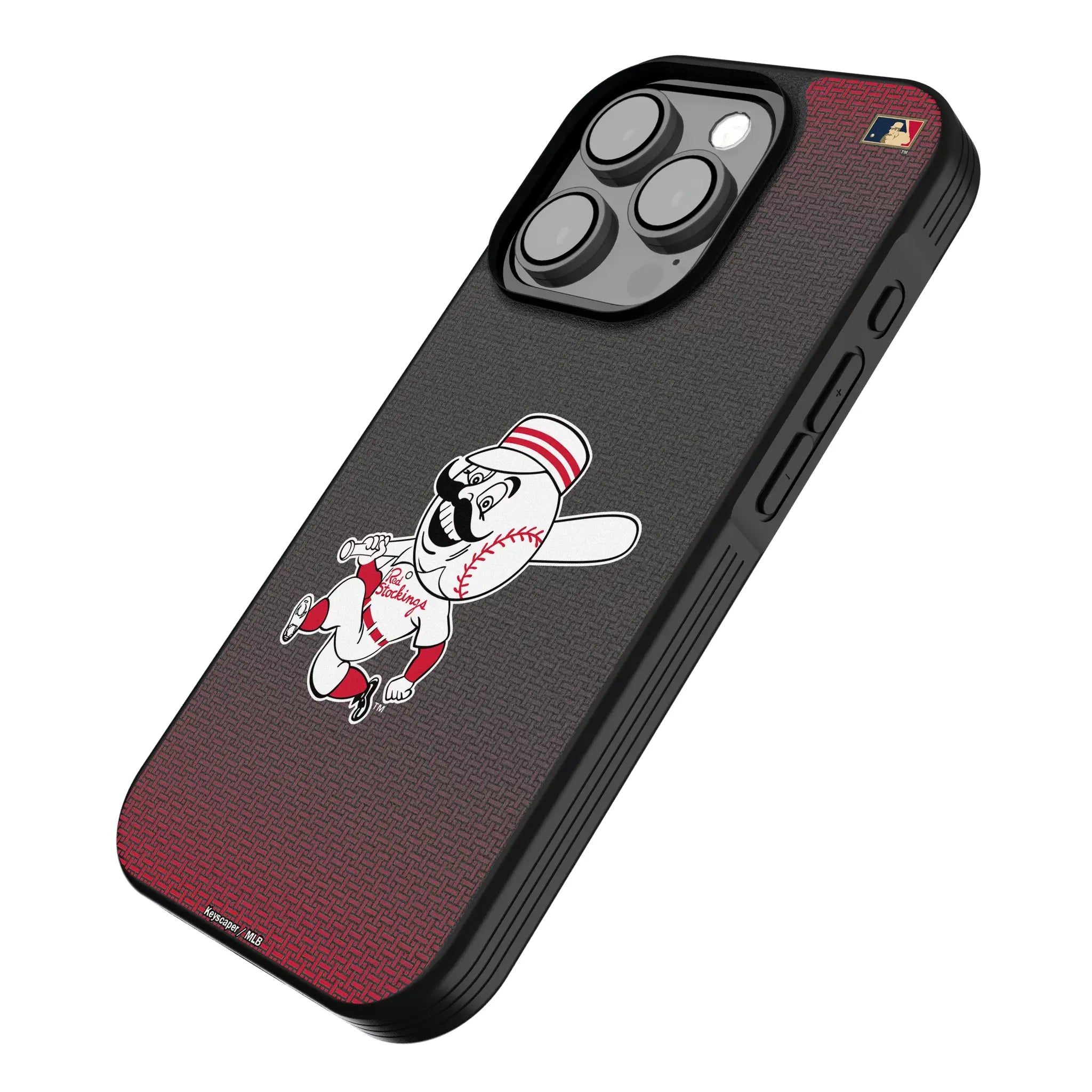 Cincinnati Reds 1953-1967 - Cooperstown Collection Linen Bump Phone Case