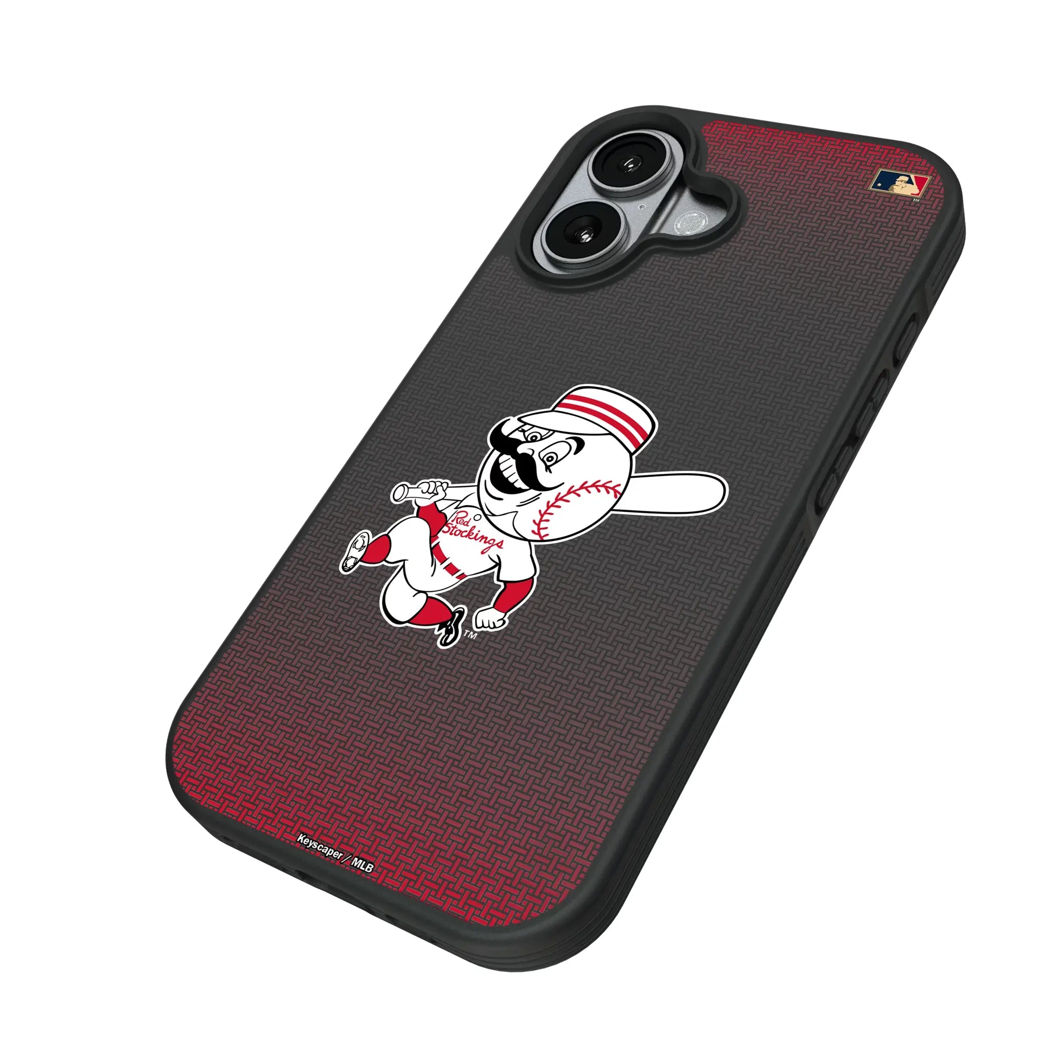 Cincinnati Reds 1953-1967 - Cooperstown Collection Linen Bump Phone Case