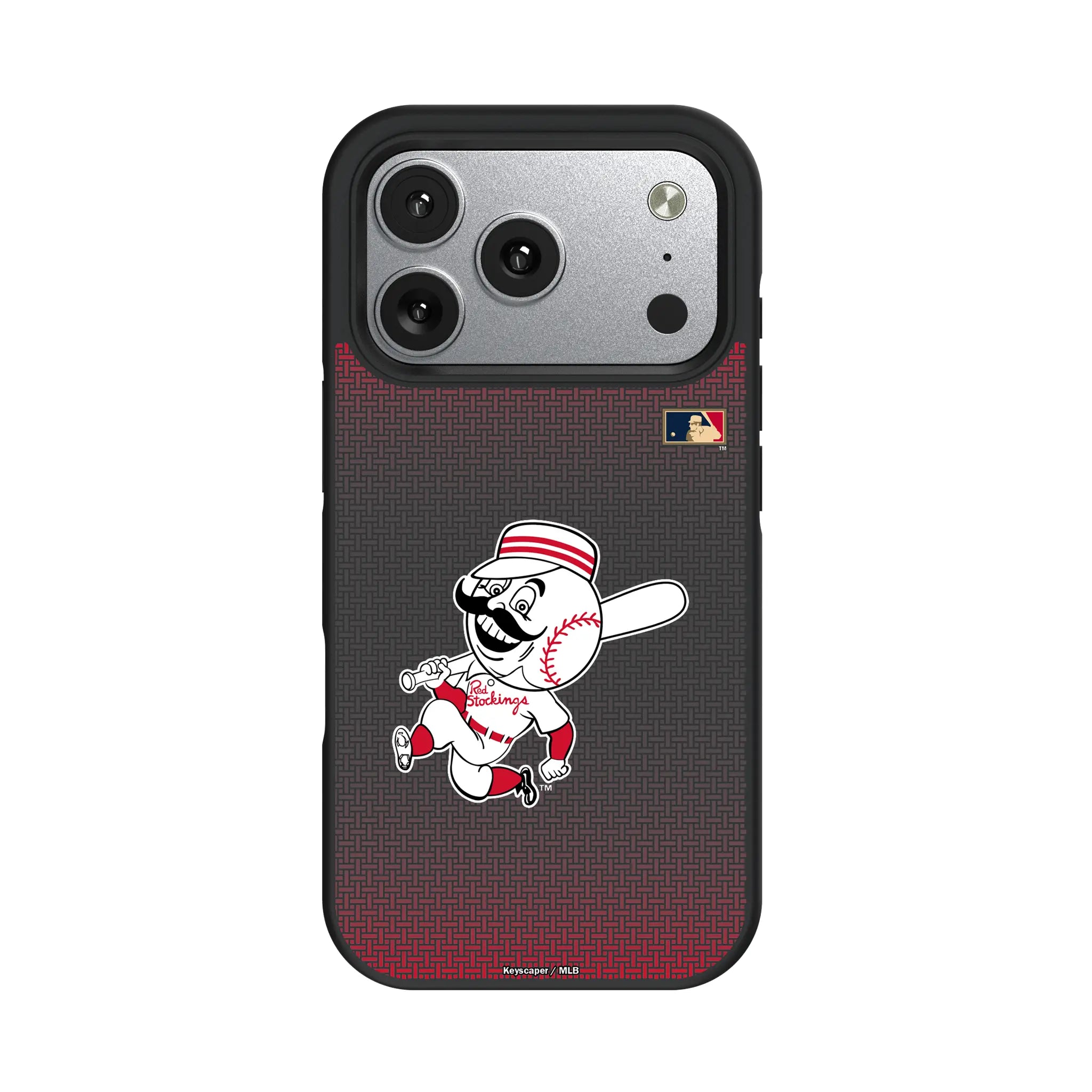 Cincinnati Reds 1953-1967 - Cooperstown Collection Linen Bump Phone Case