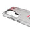 Cincinnati Reds 1953-1967 - Cooperstown Collection Linen Clear Phone Case for Samsung Galaxy