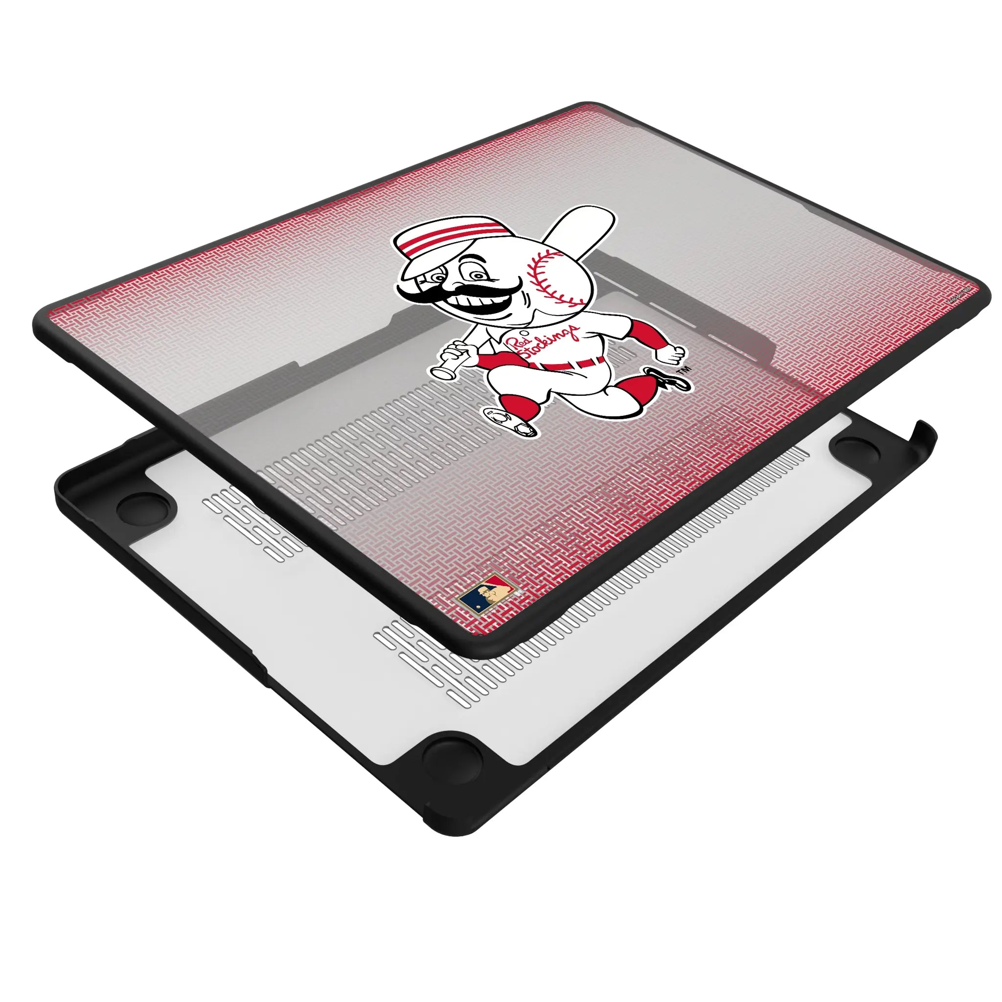 Cincinnati Reds 1953-1967 - Cooperstown Collection Linen Laptop Case for Apple MacBook